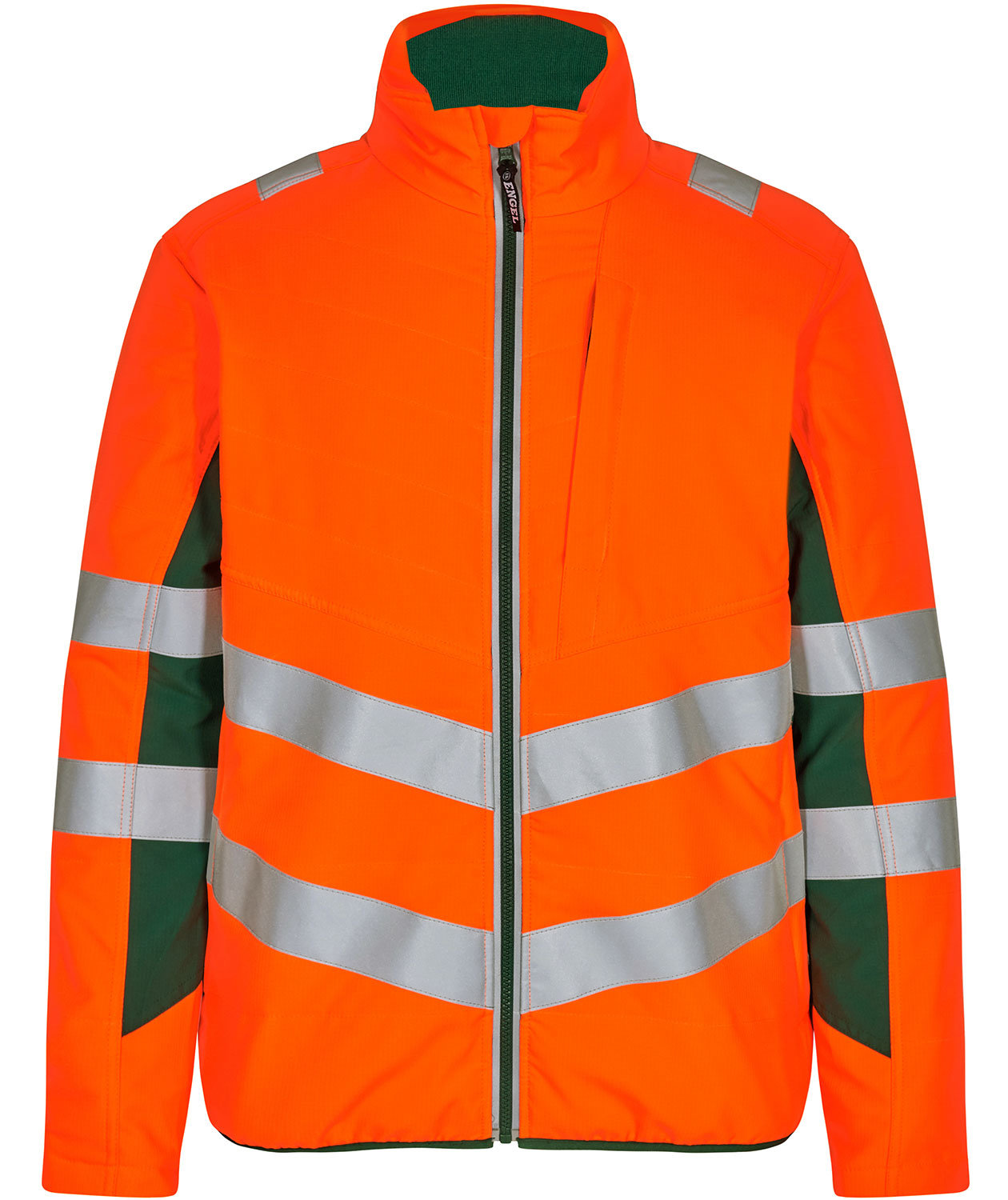Engel Safety Steppjacke, Hi-Vis Orange/Gr&uuml;n, Hi-Vis Orange/Gr&uuml;n, swatch