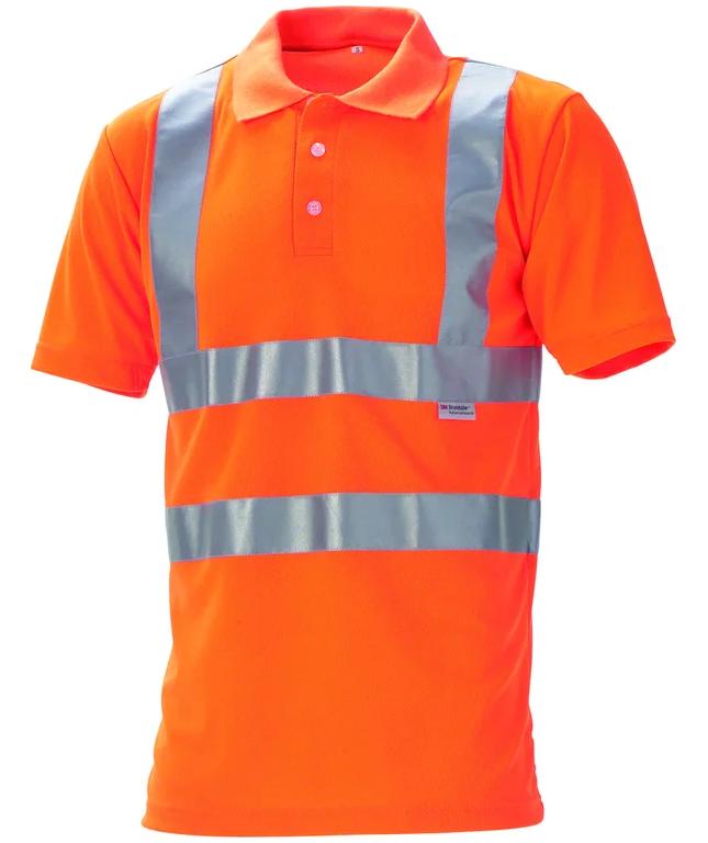 J.A.K. polo shirt 11113, Hi-vis Orange