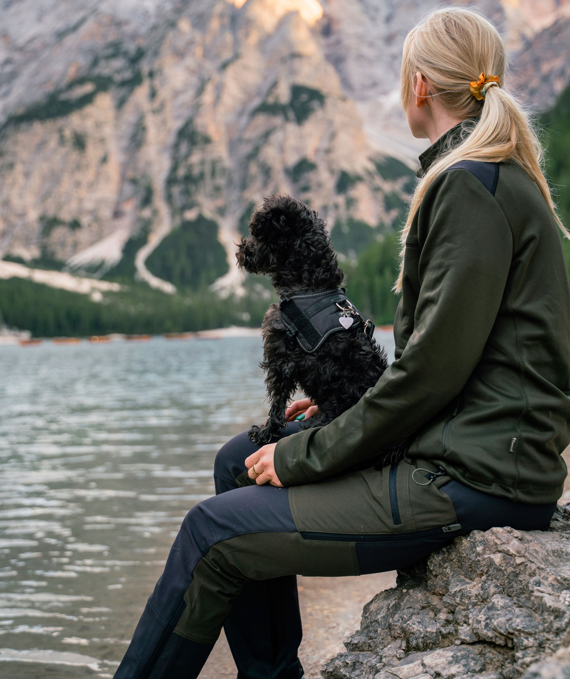 Pinewood Abisko Adventure dame jagtbukser, Moss green, large image number 11