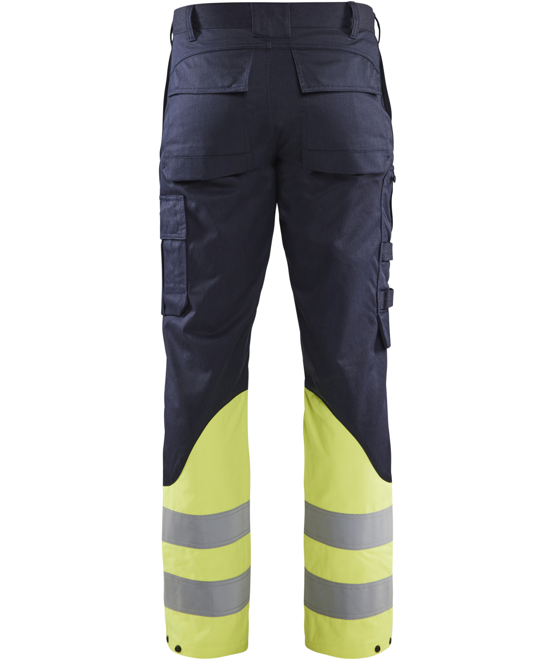 Bl&aring;kl&auml;der FR work trousers, Marine/Hi-Vis yellow, large image number 2