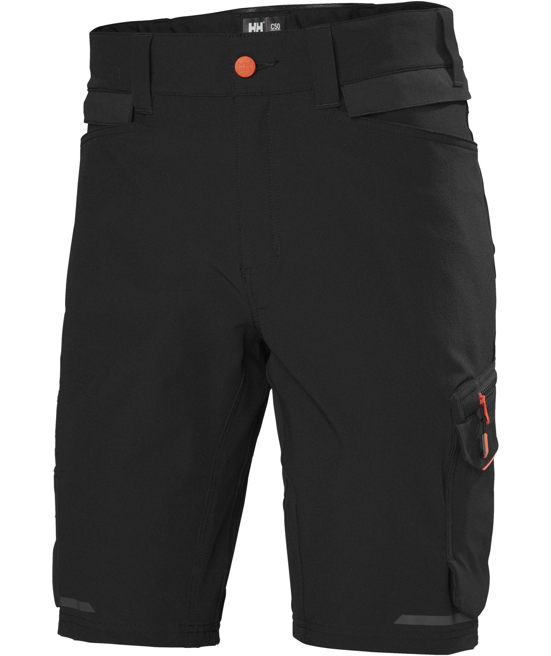 Helly Hansen Kensington Connect&trade; arbeidsshorts, Black/Orange
