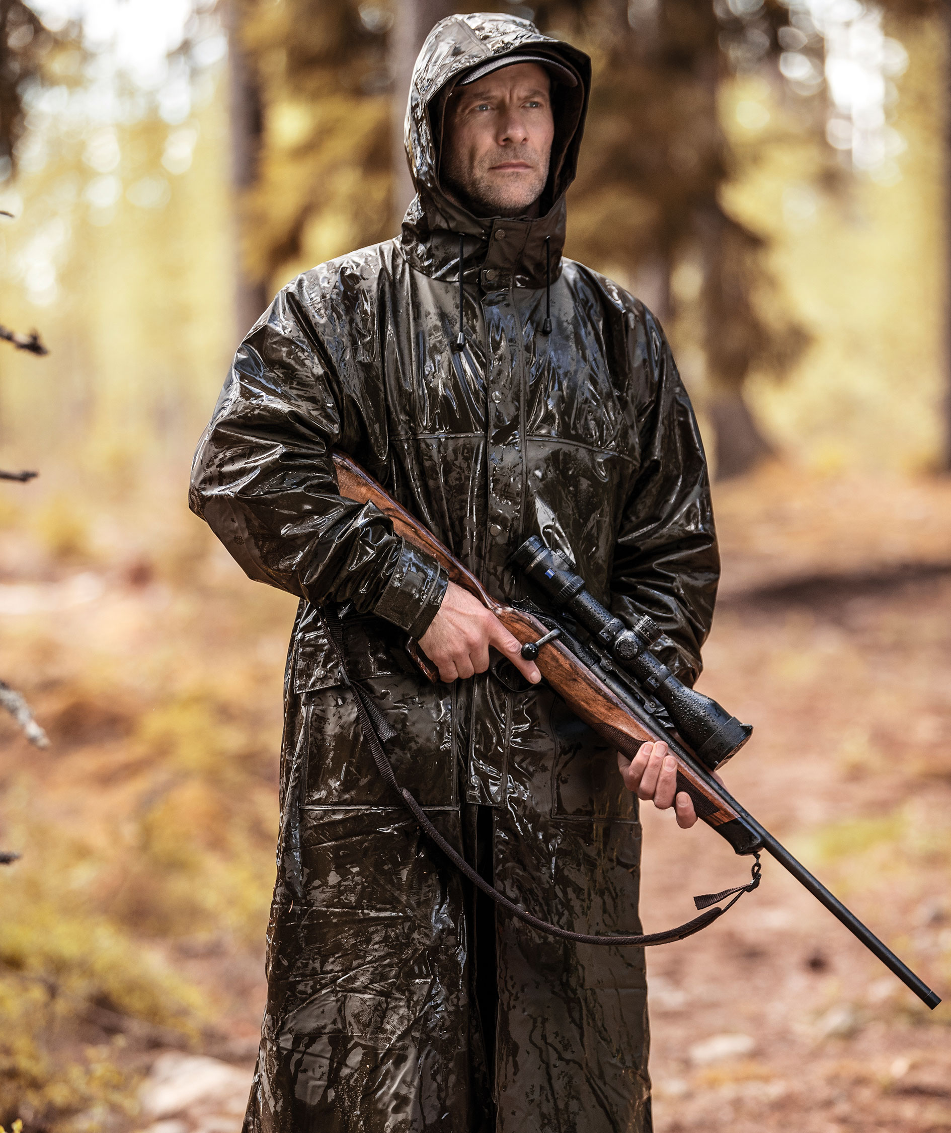 Deerhunter Hurricane raincoat, Art green
