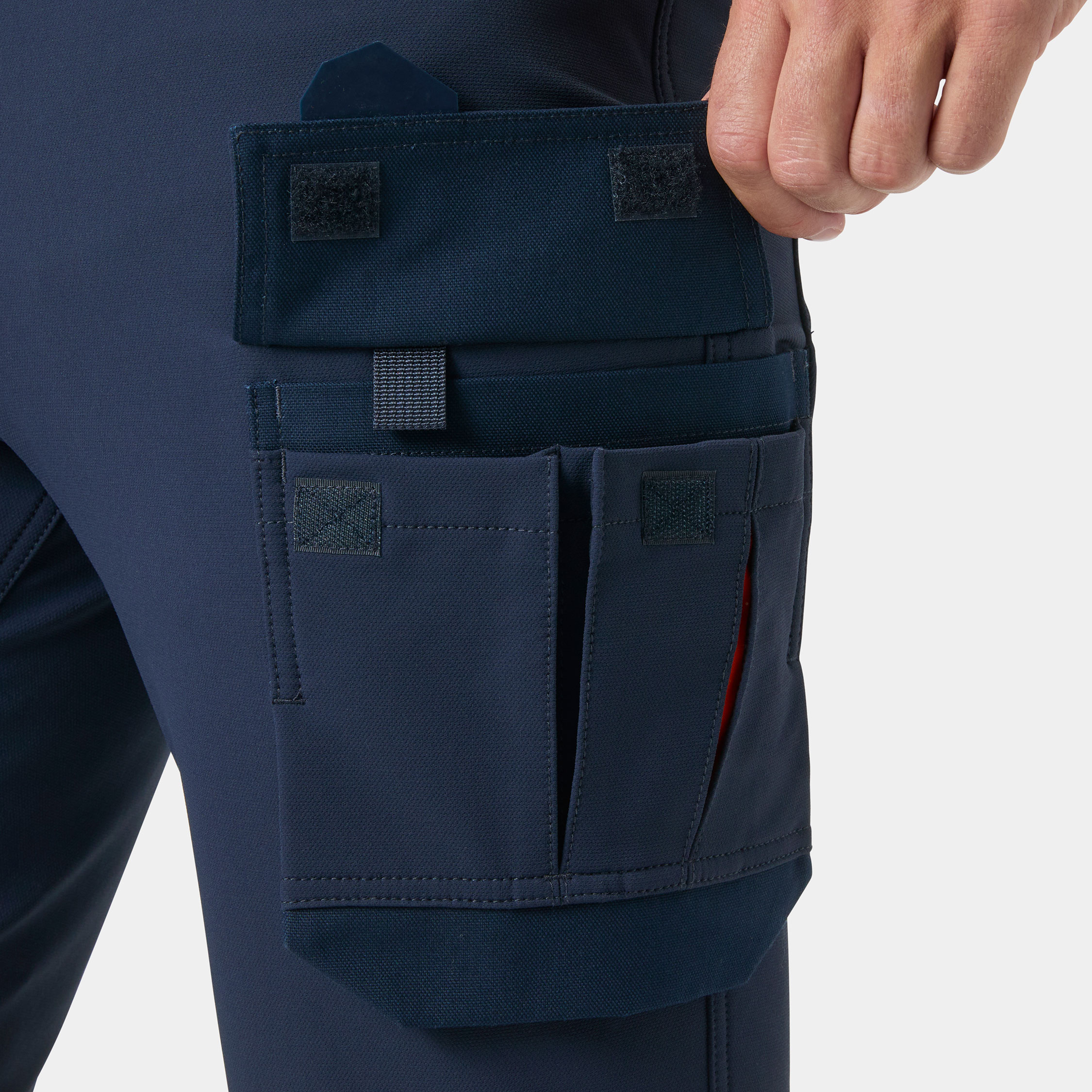 HH Chelsea Evo 2.0 Connect&trade; arbeidsshorts full stretch, Navy, large image number 5