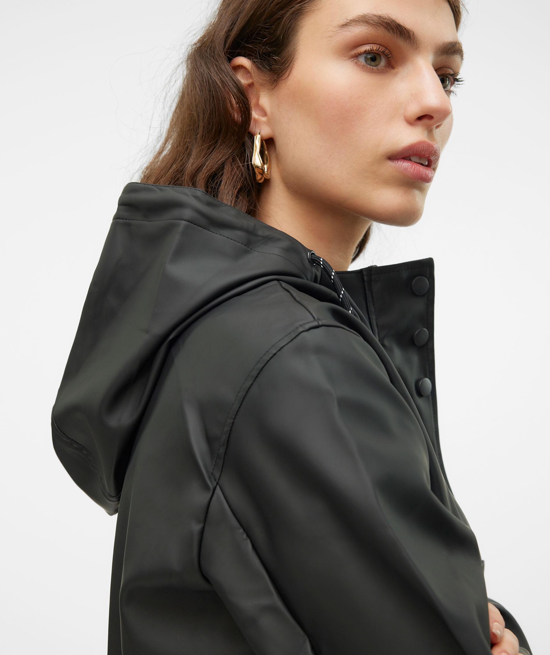 Vero Moda VMMALOU regnjacka, Black, large image number 4