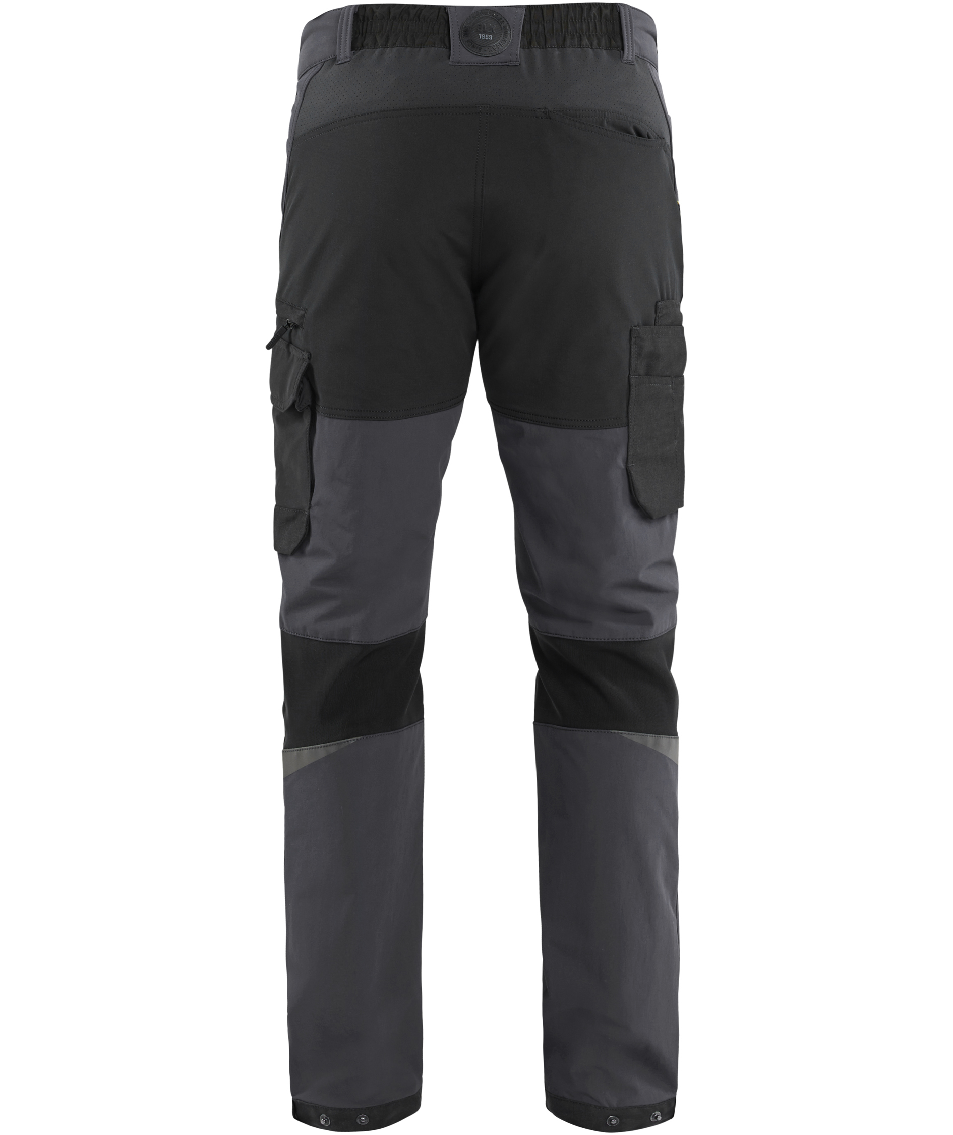 Bl&aring;kl&auml;der service trousers full stretch, Grey/Black, large image number 2