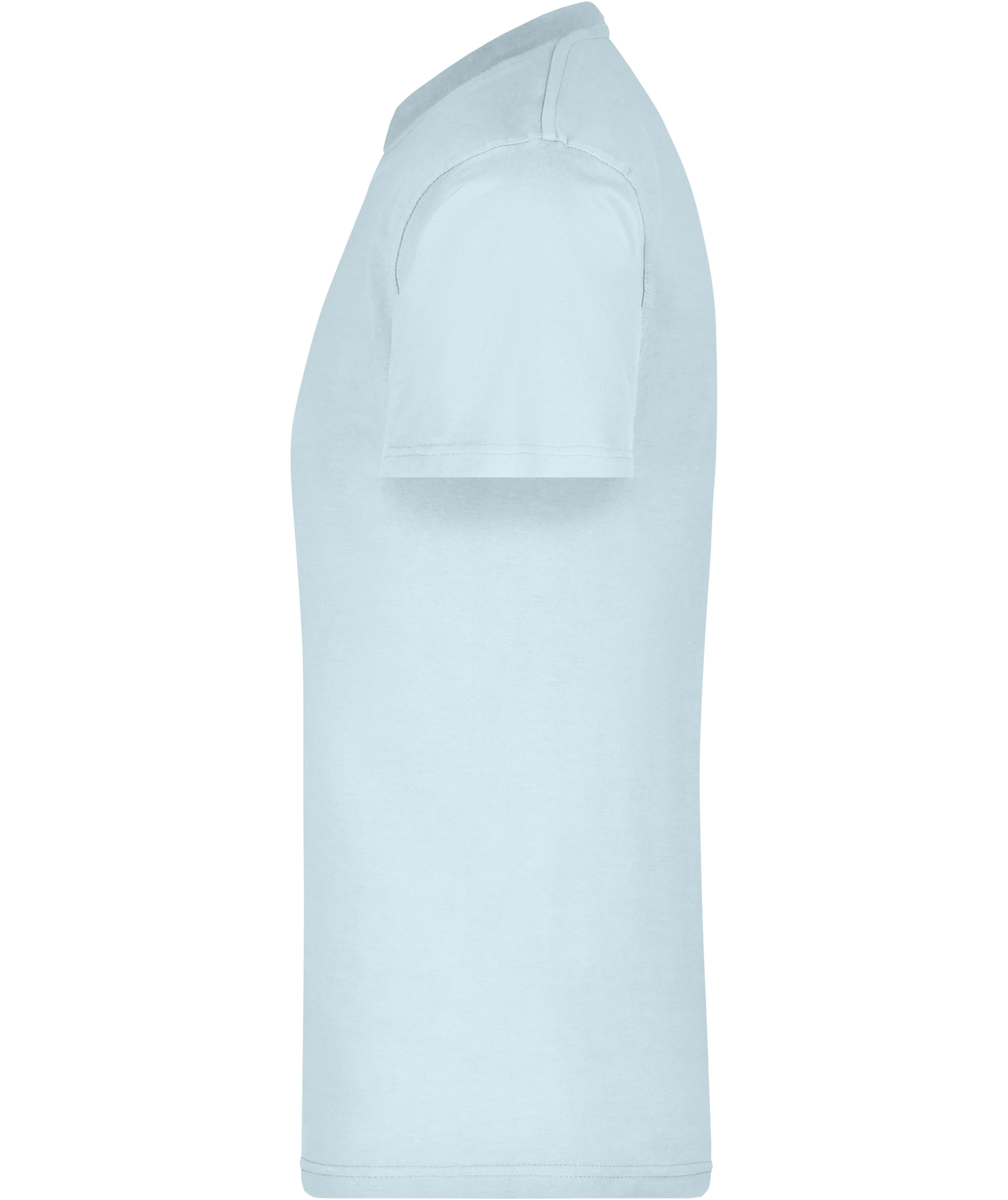 James & Nicholson T-Shirt Round-T Heavy, Light-Blue, large image number 3