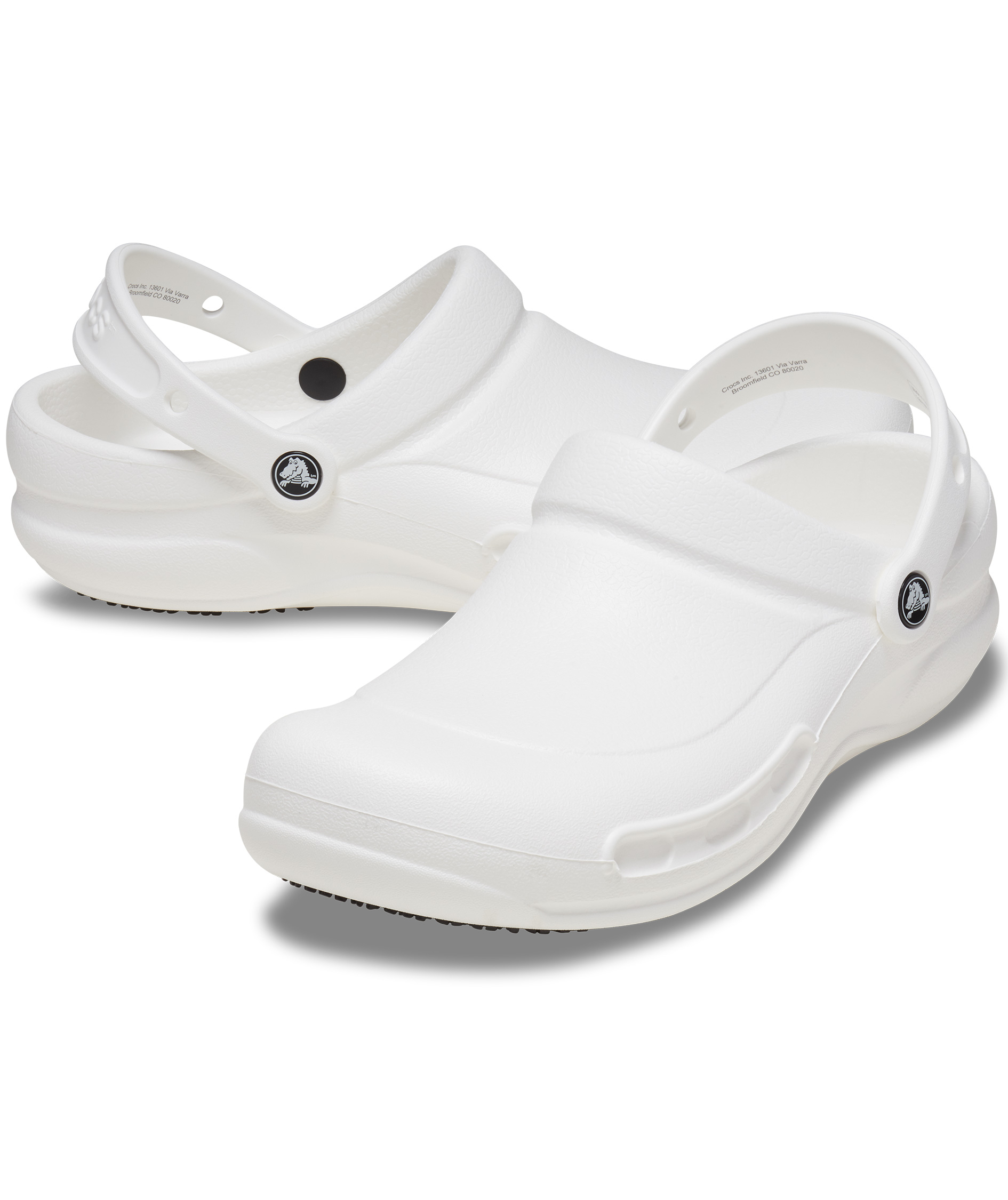 Crocs Bistro Work Clog OB, White, large image number 2