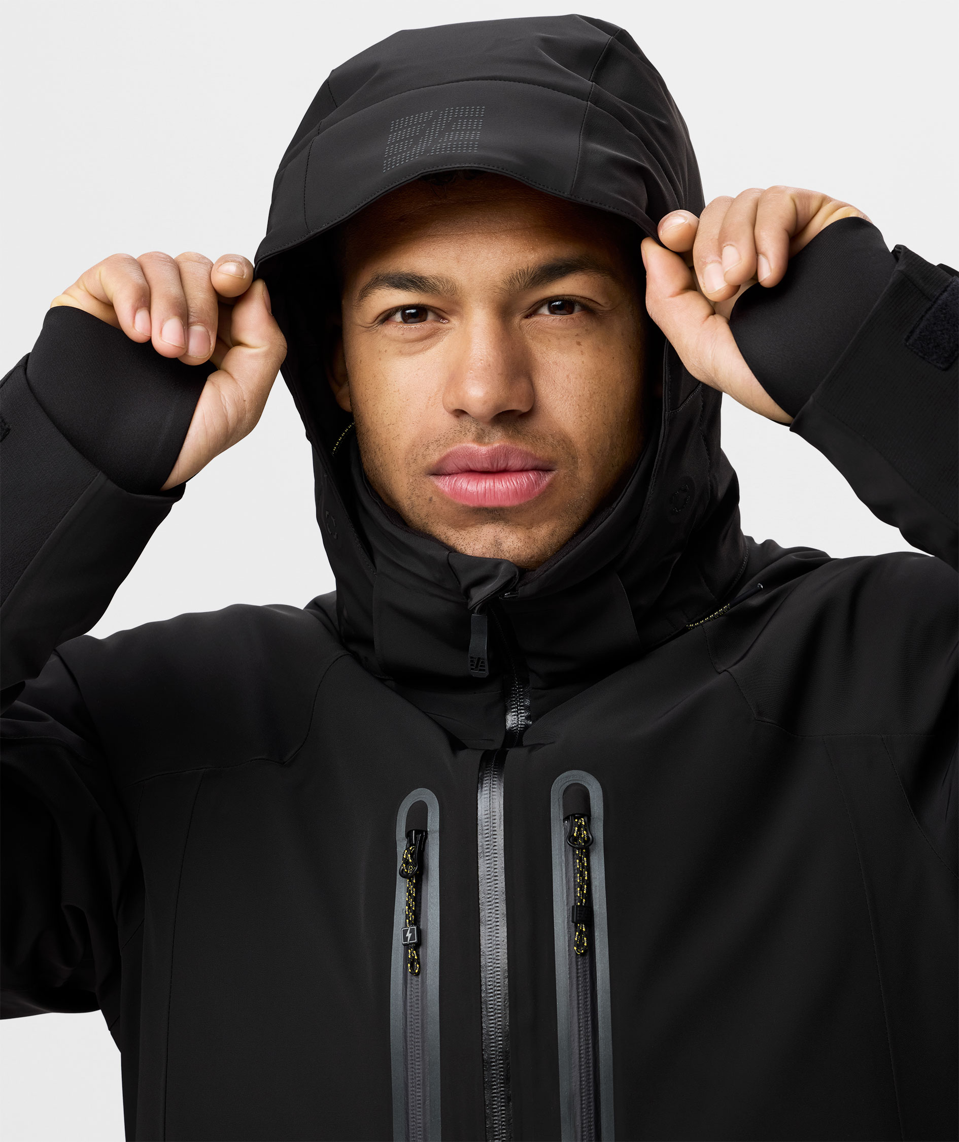 Snickers Flexiwork vinterjakke 1955, Black/Black, large image number 5