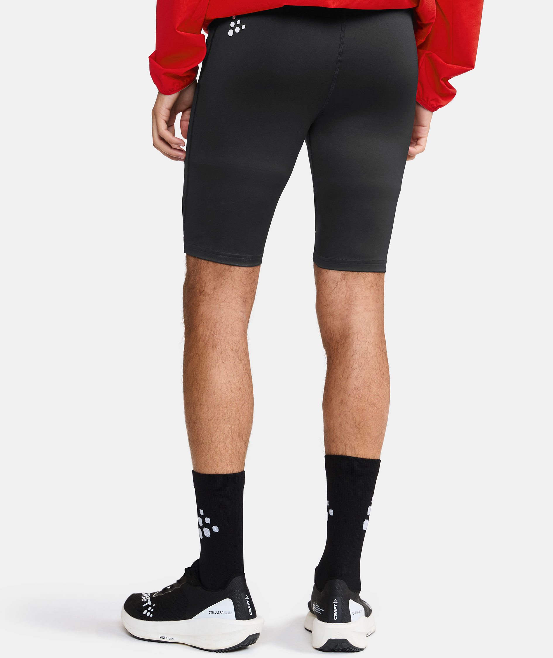 Craft Rush kurze Tights, Black, large image number 6