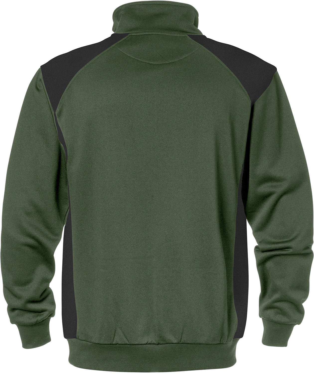 Fristads sweatshirt 7048, Milit&auml;rgr&ouml;n/Svart