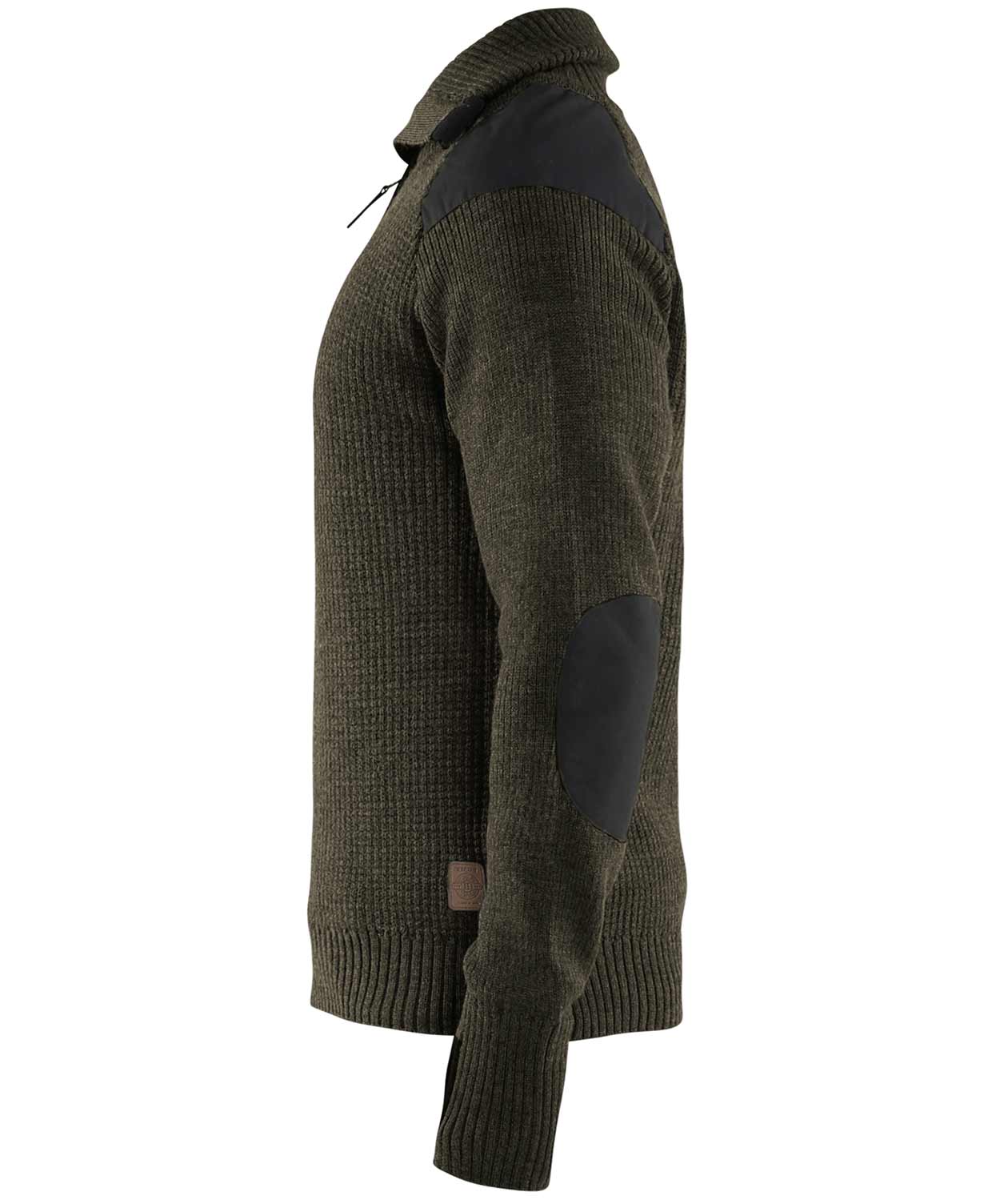 Bl&aring;kl&auml;der wool sweater, Dark Olive Green/Dark Grey, large image number 2