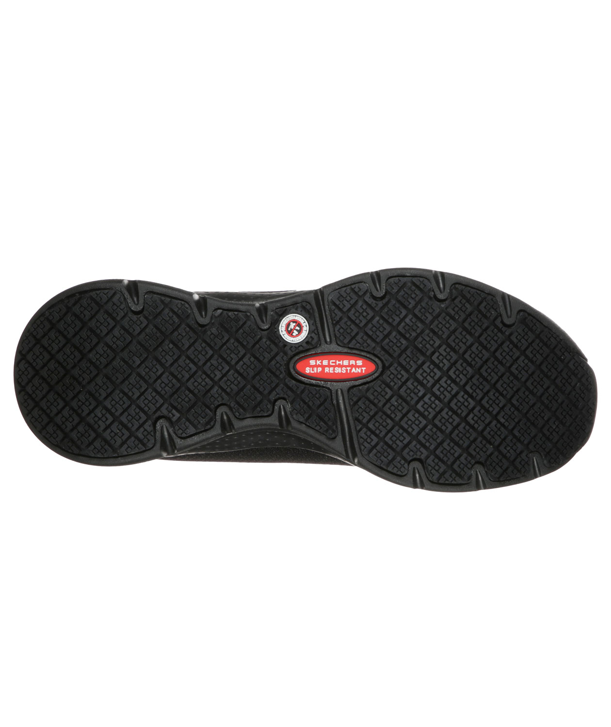 Skechers Arch Fit Work women's work shoes OB, Black, large image number 4