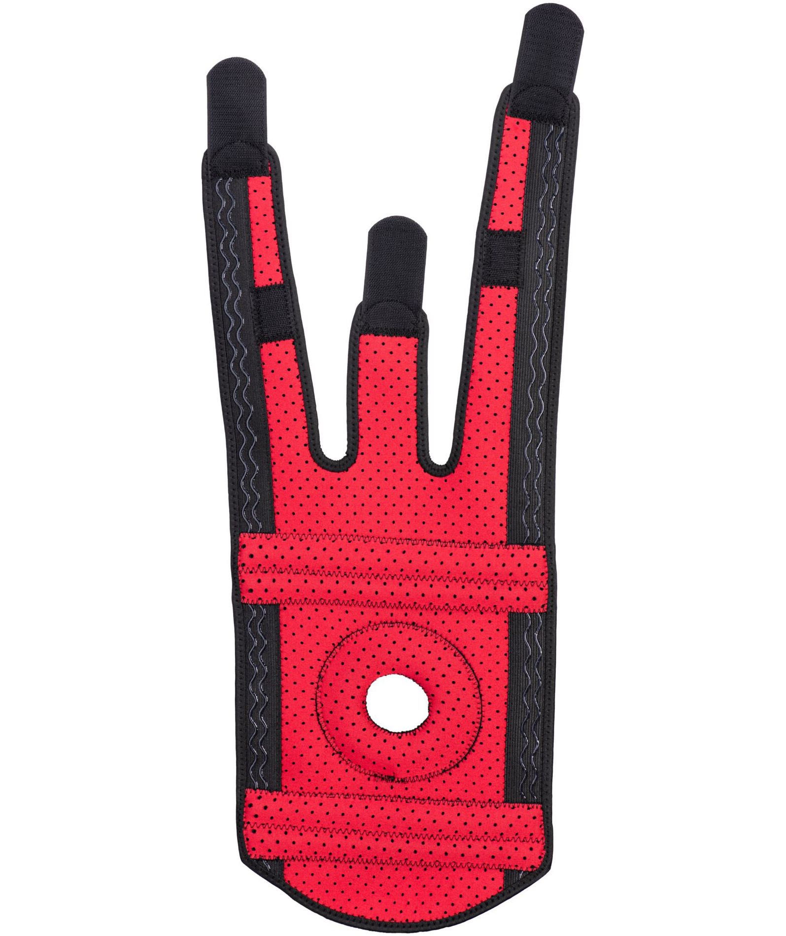 Portwest compression knee sleeve, Black, large image number 2