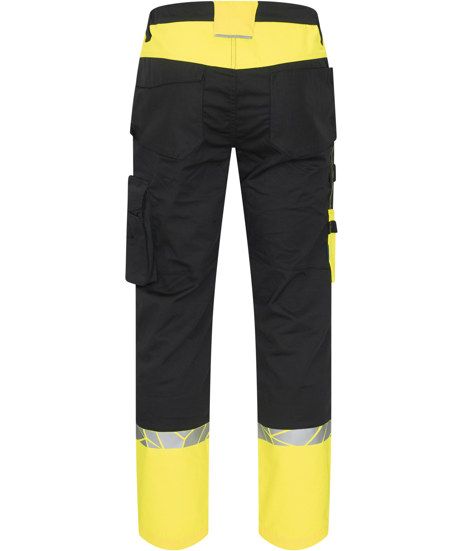 ProJob arbejdsbukser 7508, Sort/Gul, large image number 2