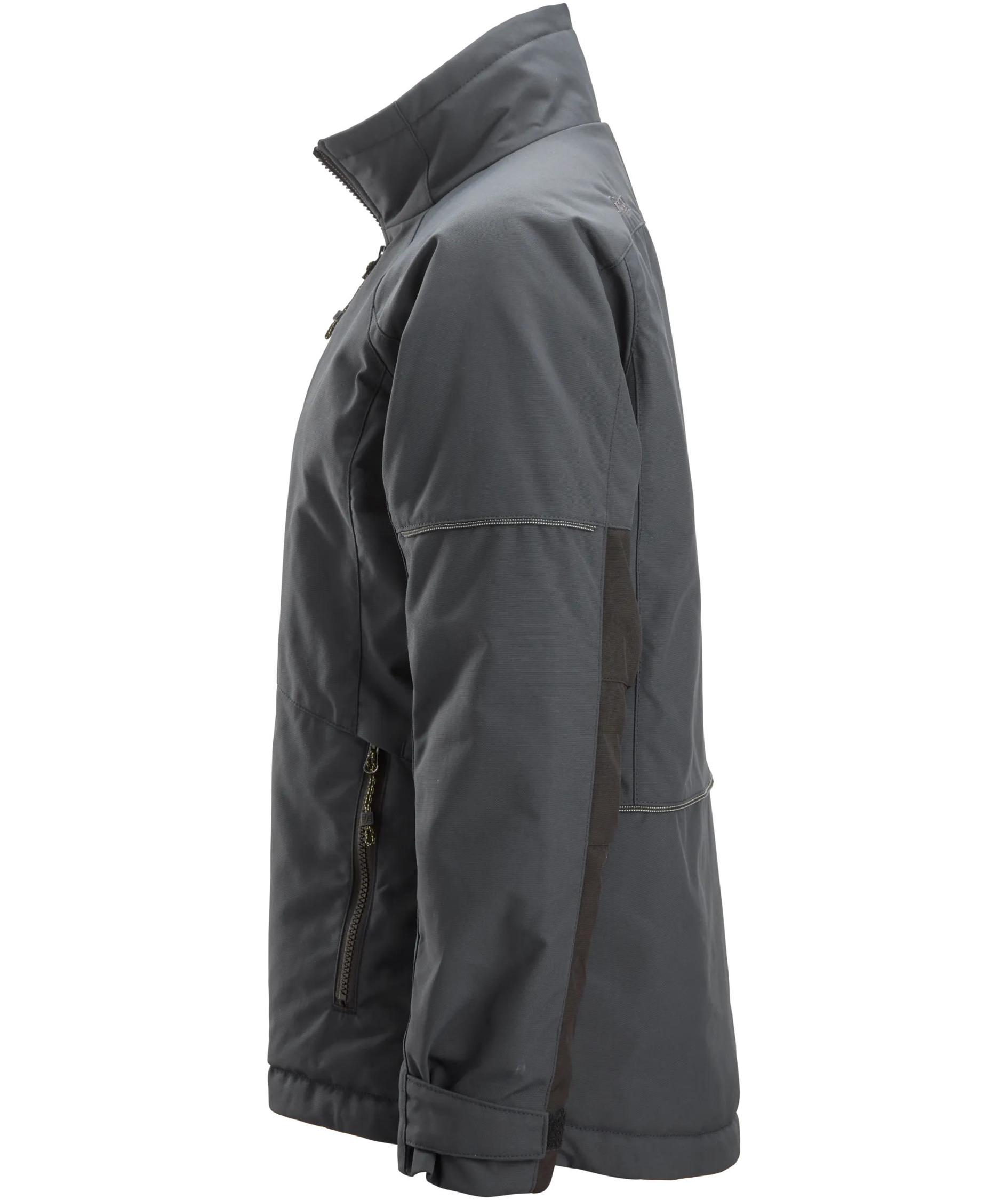 Snickers AllroundWork dame vinterjakke 1187, Steel Grey/Black, large image number 3