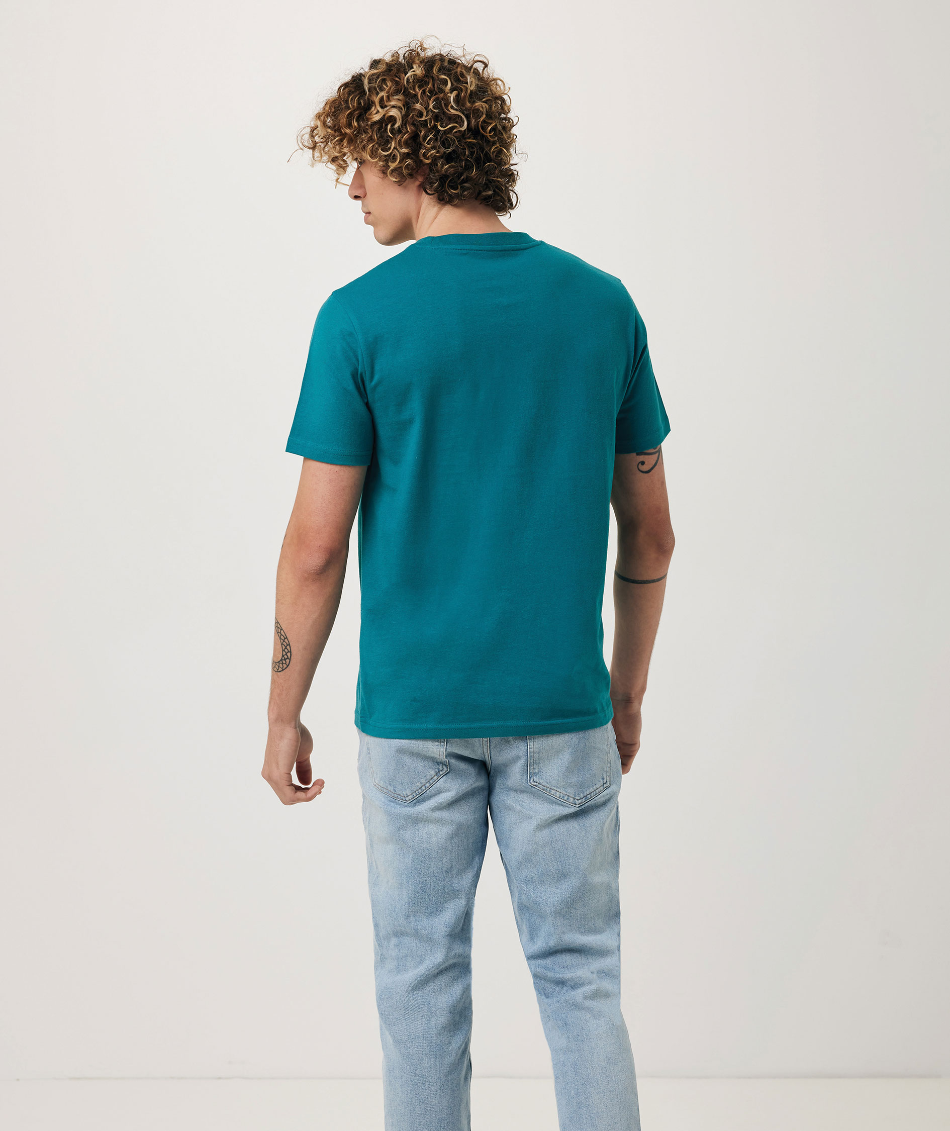 Iqoniq Brett T-shirt, Verdigris, large image number 7