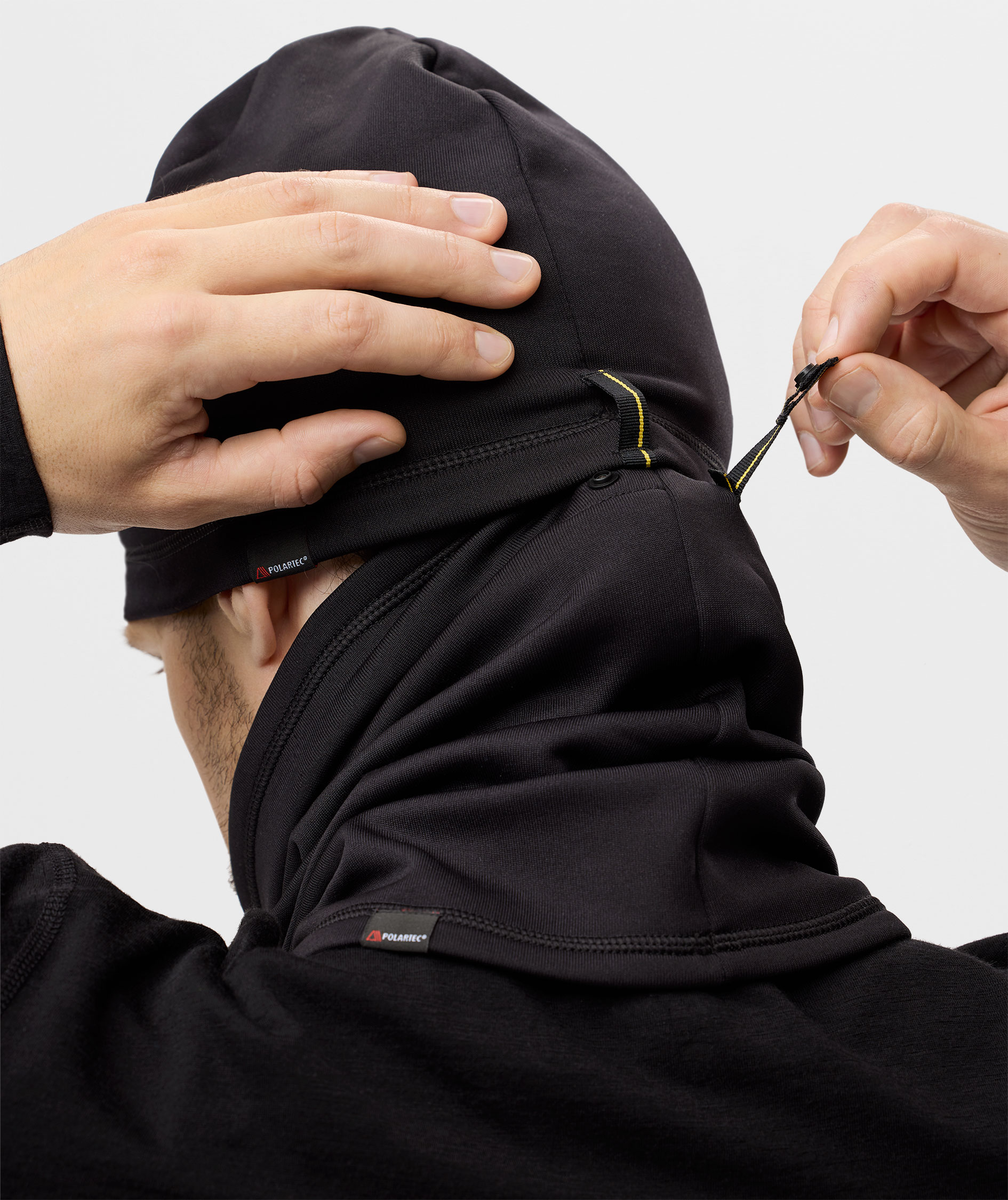 Snickers Polartec&reg; halsv&auml;rmare 9046, Black/Black, Black/Black, large image number 3