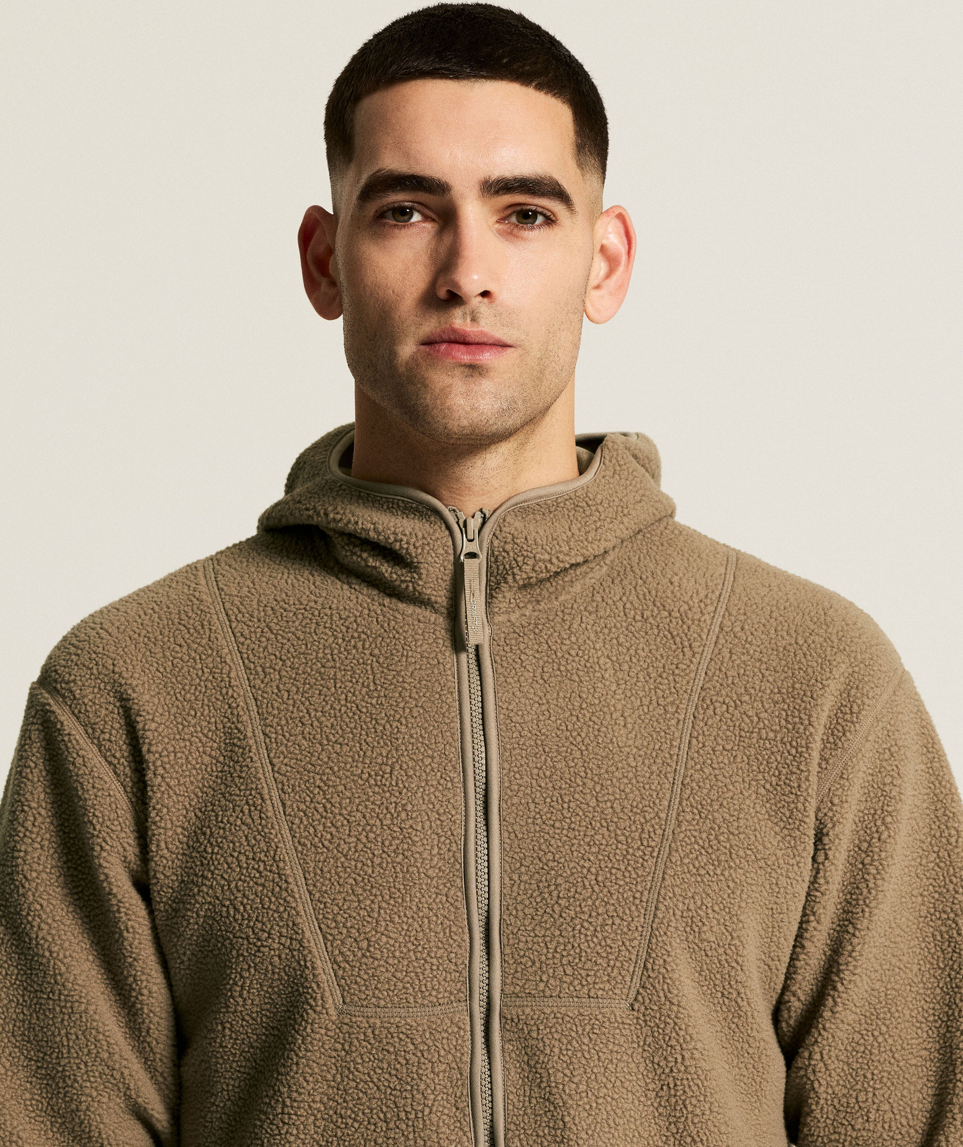 Craft Join Faserpelzjacke, Taupe, large image number 11