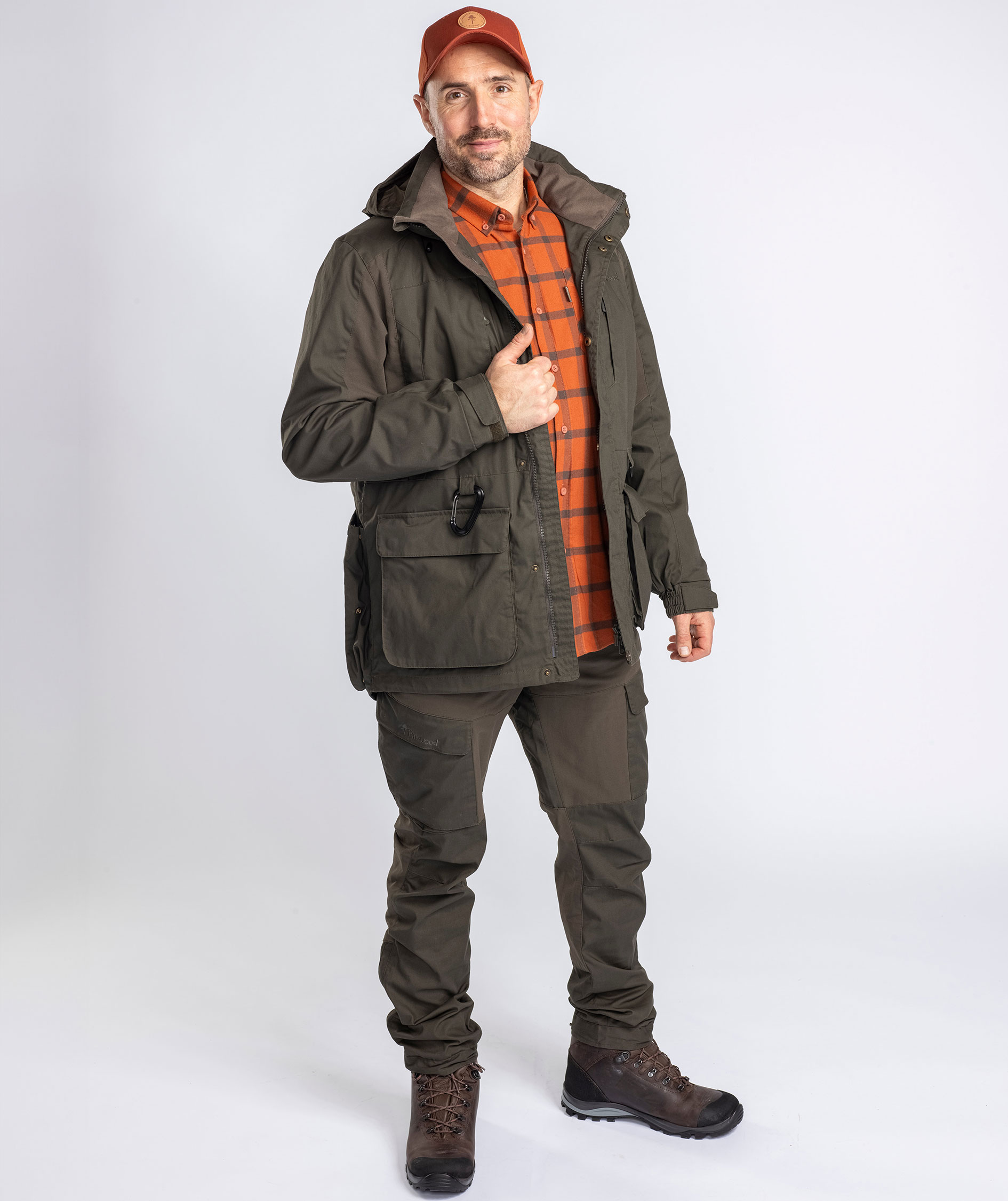 Pinewood Dog Sports Trainer jakke, Moss green