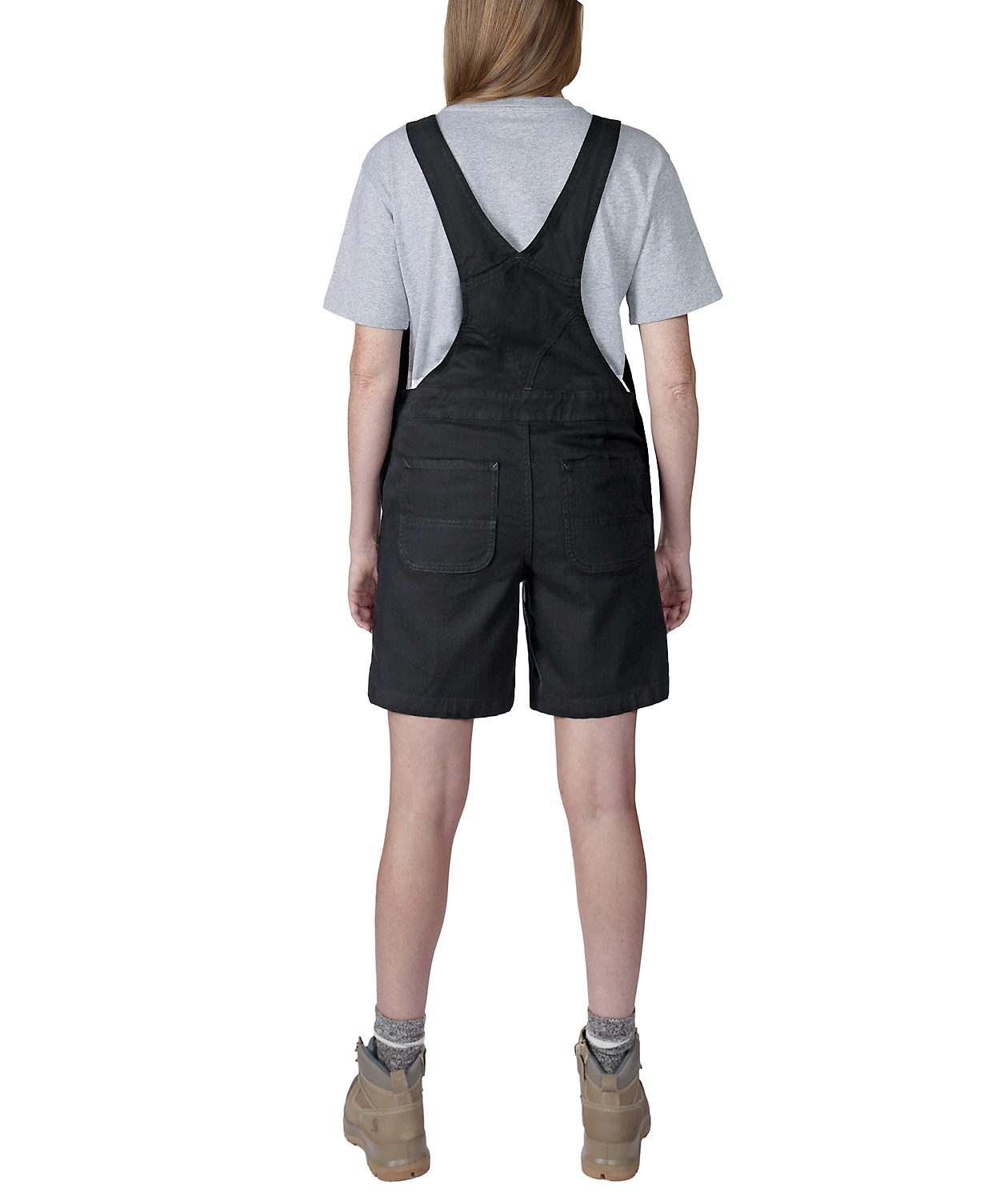 Carhartt Rugged Flex dame shortall, Black, large image number 2