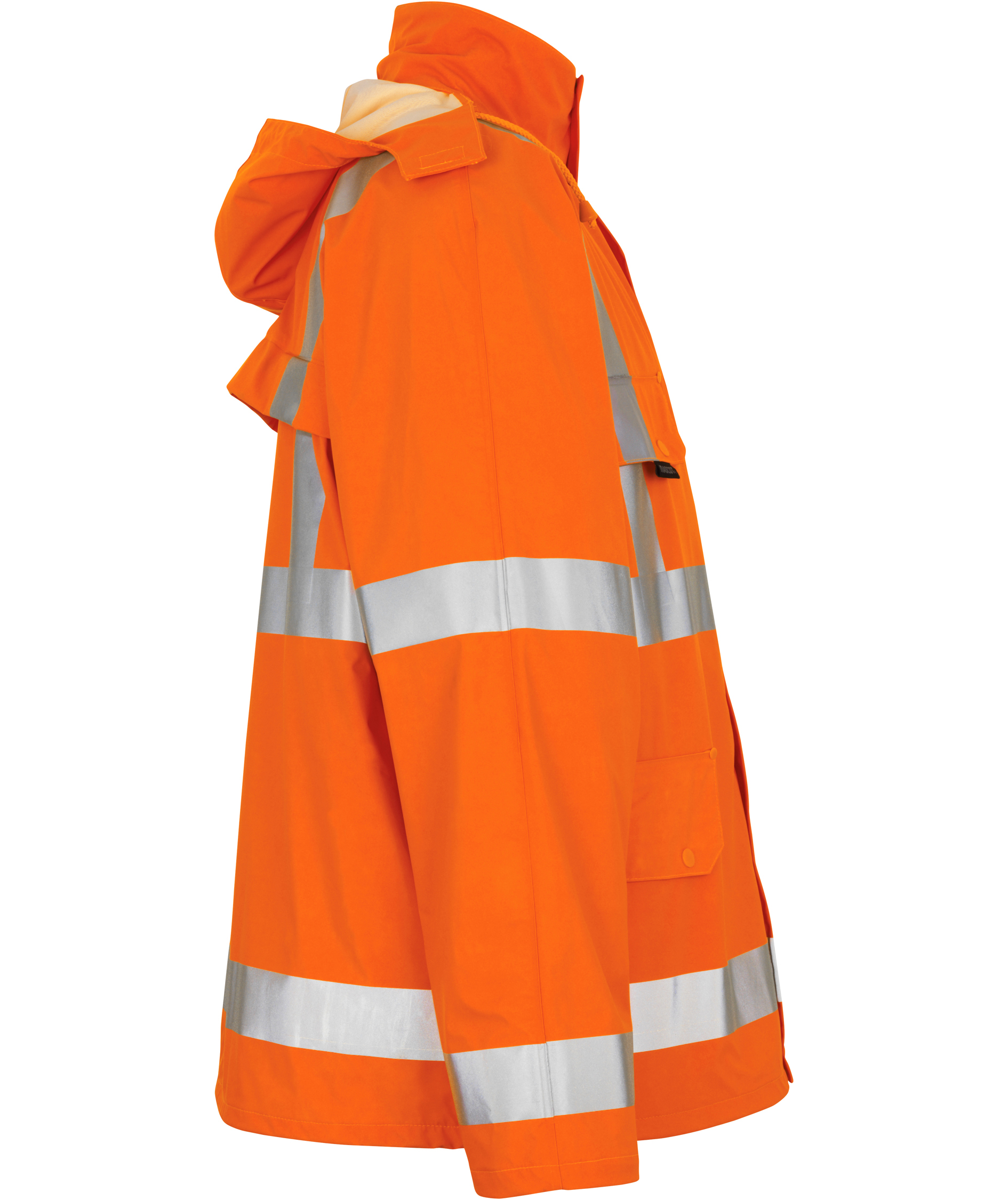 Mascot Safe Aqua Feldbach regnjakke, Hi-vis Orange, large image number 2