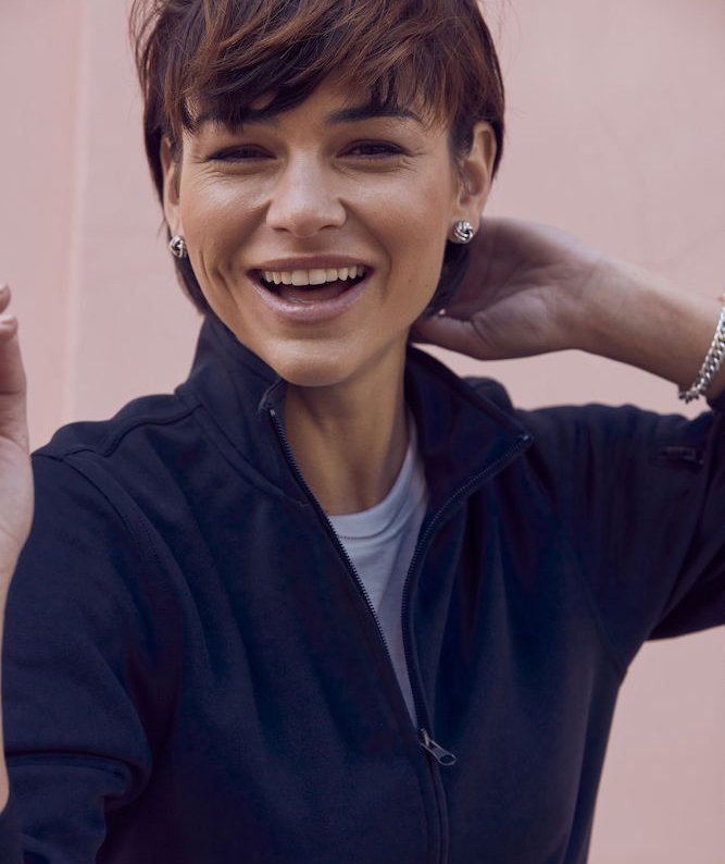 Clique Basic Active  cardigan, Dark Marine Blue, large image number 2