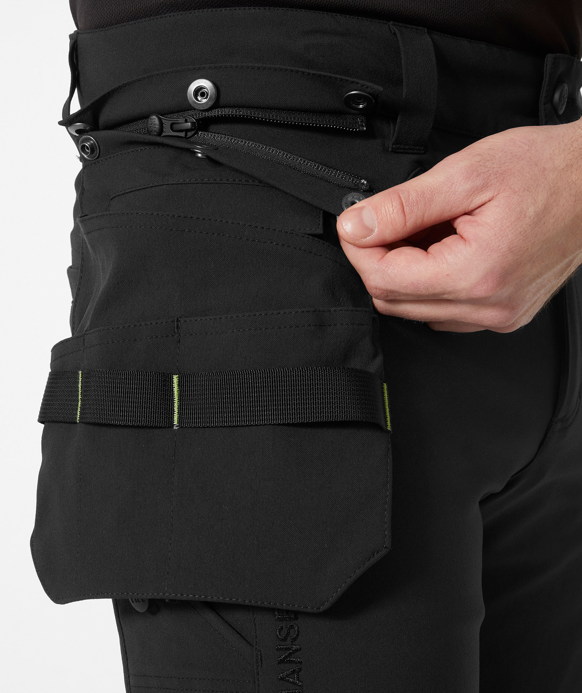 Helly Hansen Magni hantverksbyxa full stretch, Black, large image number 4