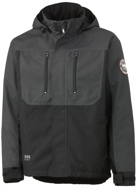 Helly Hansen Berg vinter arbetsjacka, Gr&aring;/Svart, large image number 0