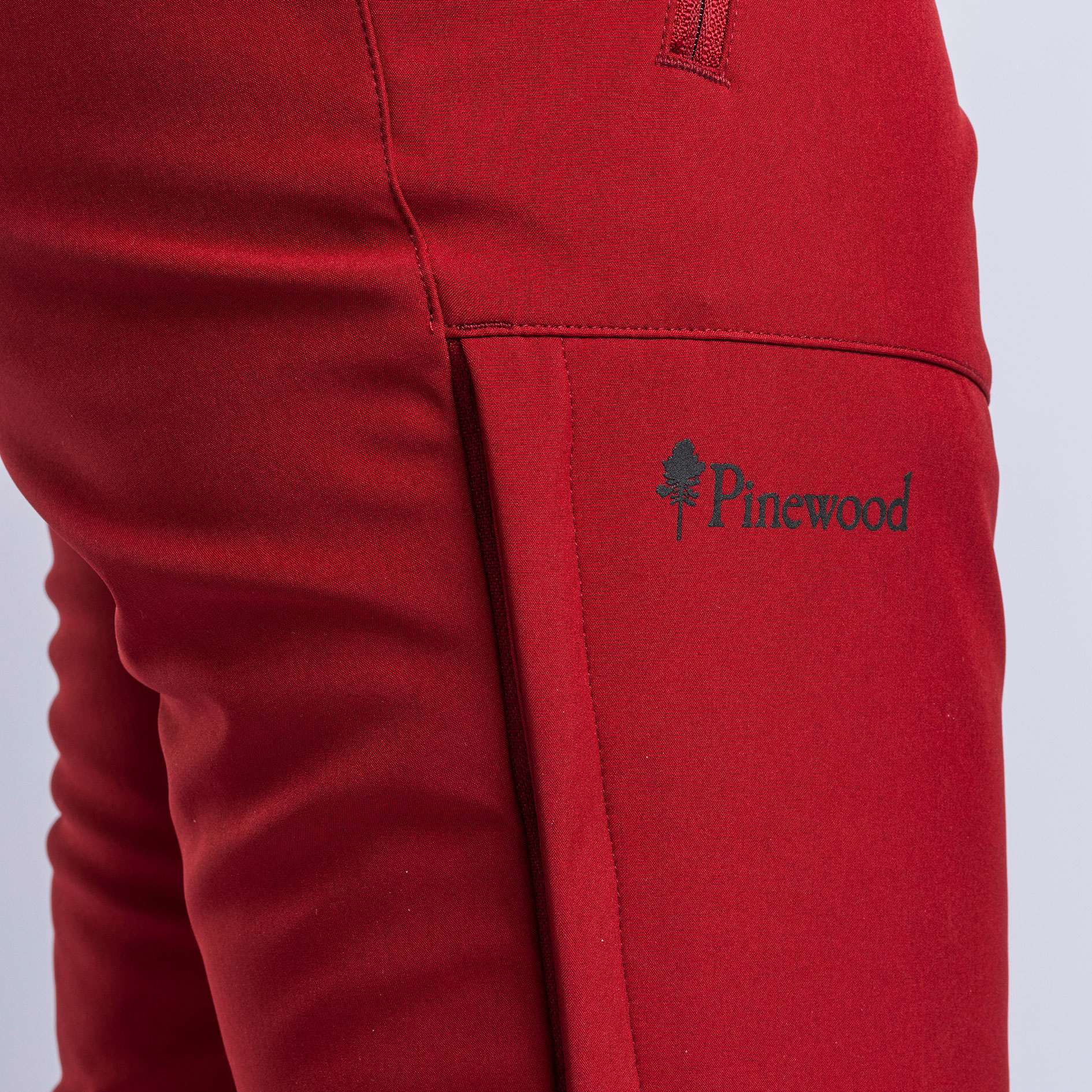 Pinewood Wilda Stretch dame skalbukser, Dark Tomato, large image number 8