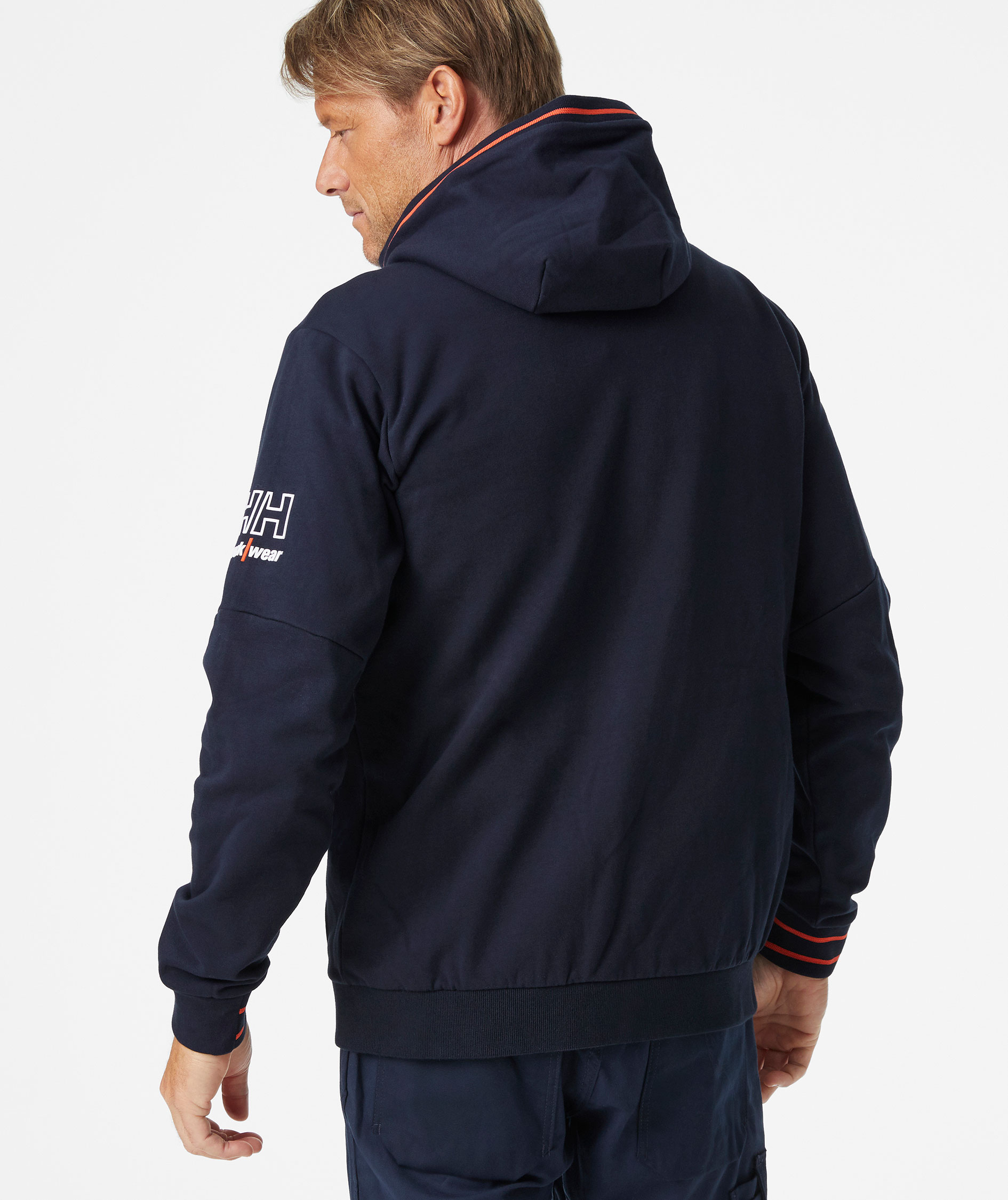 Helly Hansen Kensington hoodie with zipper, Navy, large image number 4