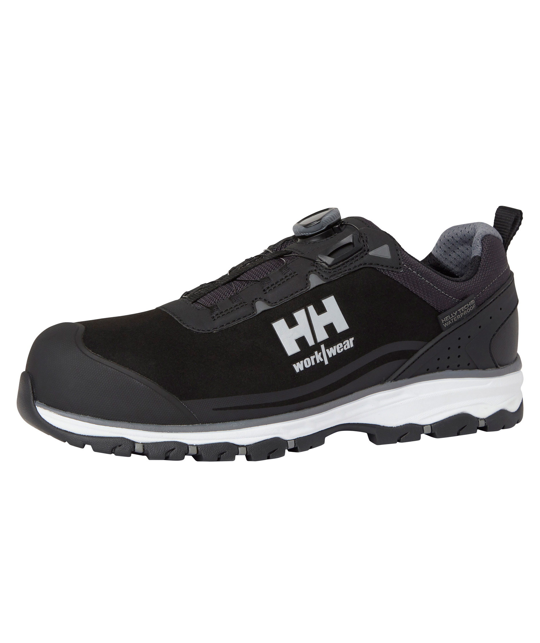 Helly&nbsp;Hansen Chelsea Evo 2 MXR Low boa. Wide skyddsskor S3, Black/Grey, Black/Grey, large image number 3