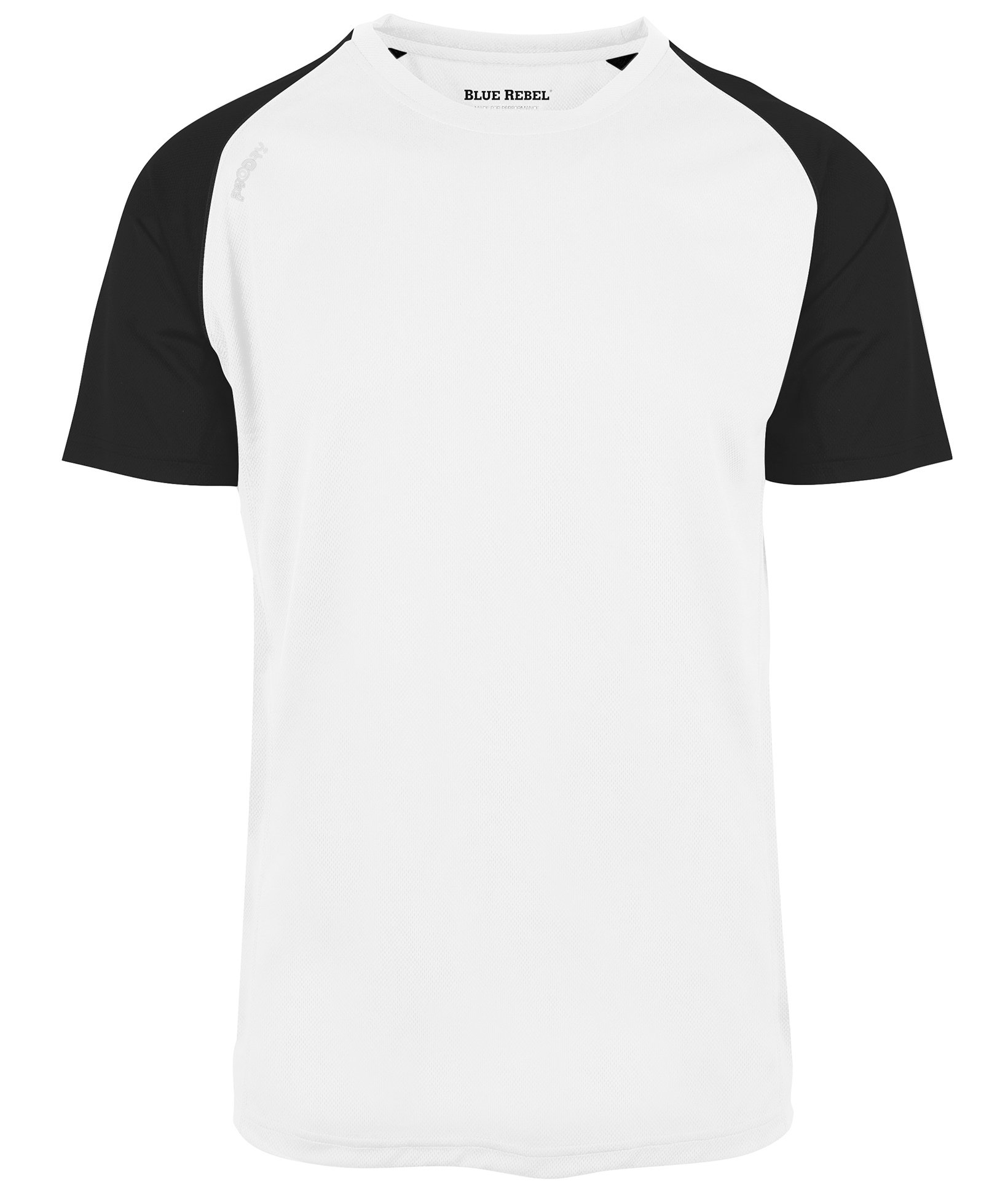 Blue Rebel Dragon Kontrast  T-shirt, White