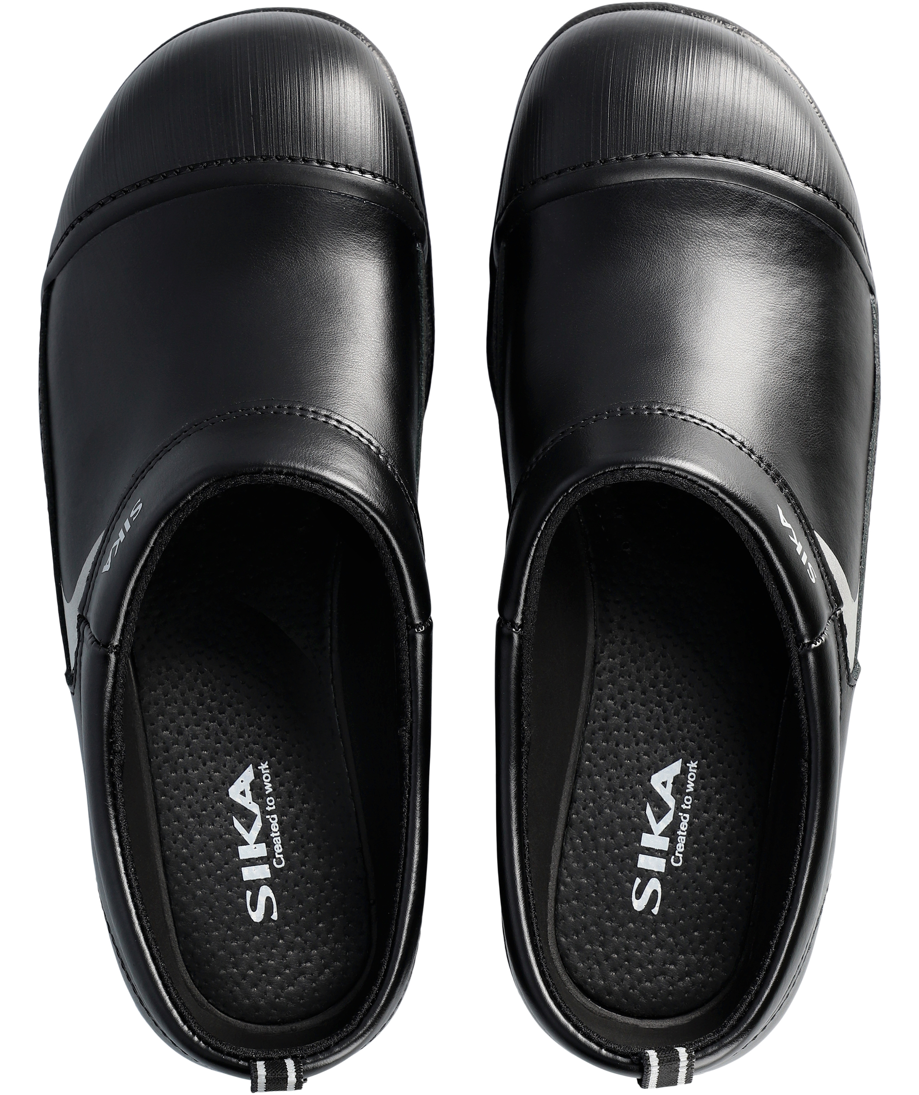 Sika Superclog safety clogs with heel cover S3, Black, large image number 3
