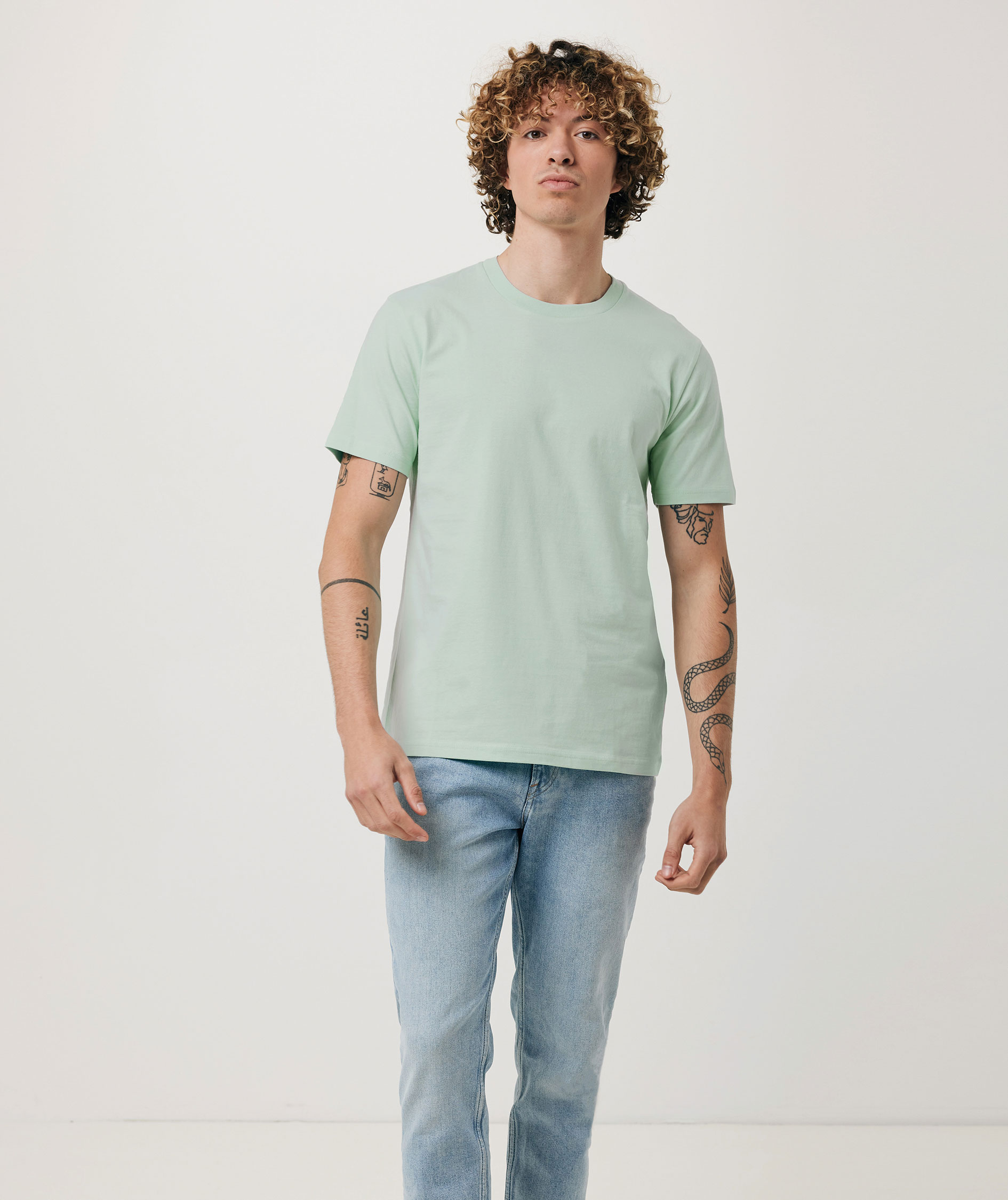 Iqoniq Brett T-shirt, Iceberg Green, large image number 6