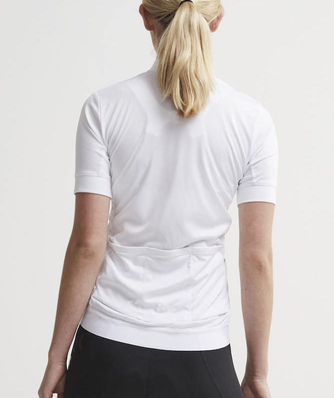 Craft Essence leichte kurzarm Damen Fahrradtrikot, Wei&szlig;, large image number 4
