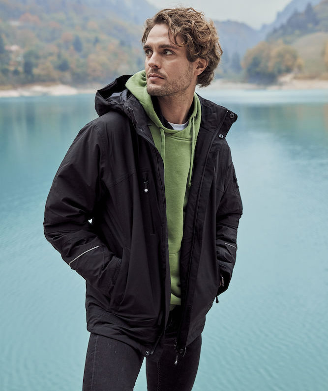 Clique Sanders Softshelljacke, Schwarz, large image number 1