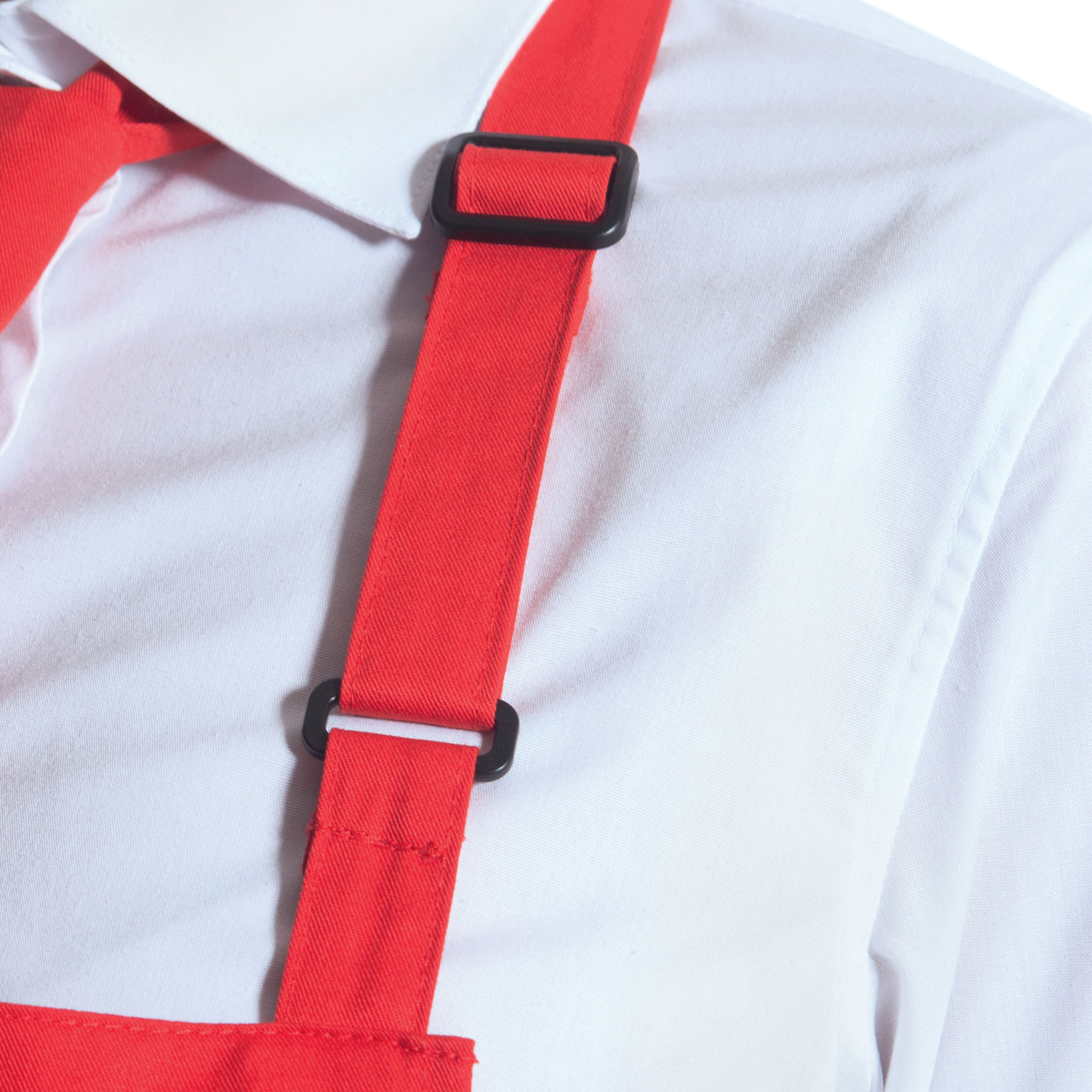 Karlowsky oversized Sch&uuml;rze mit Tasche, Red