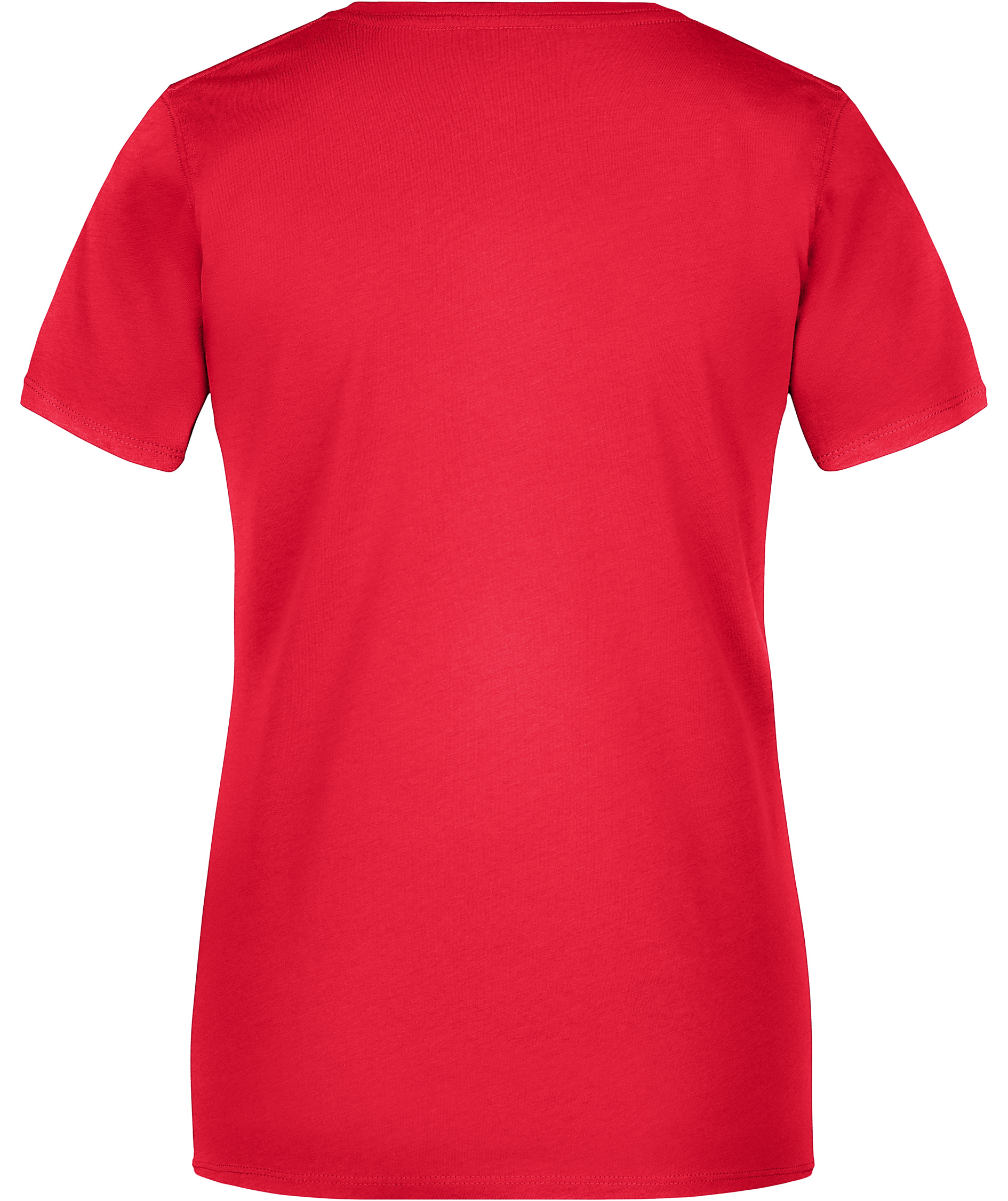 James & Nicholson Basic-T Damen T-Shirt, Rot