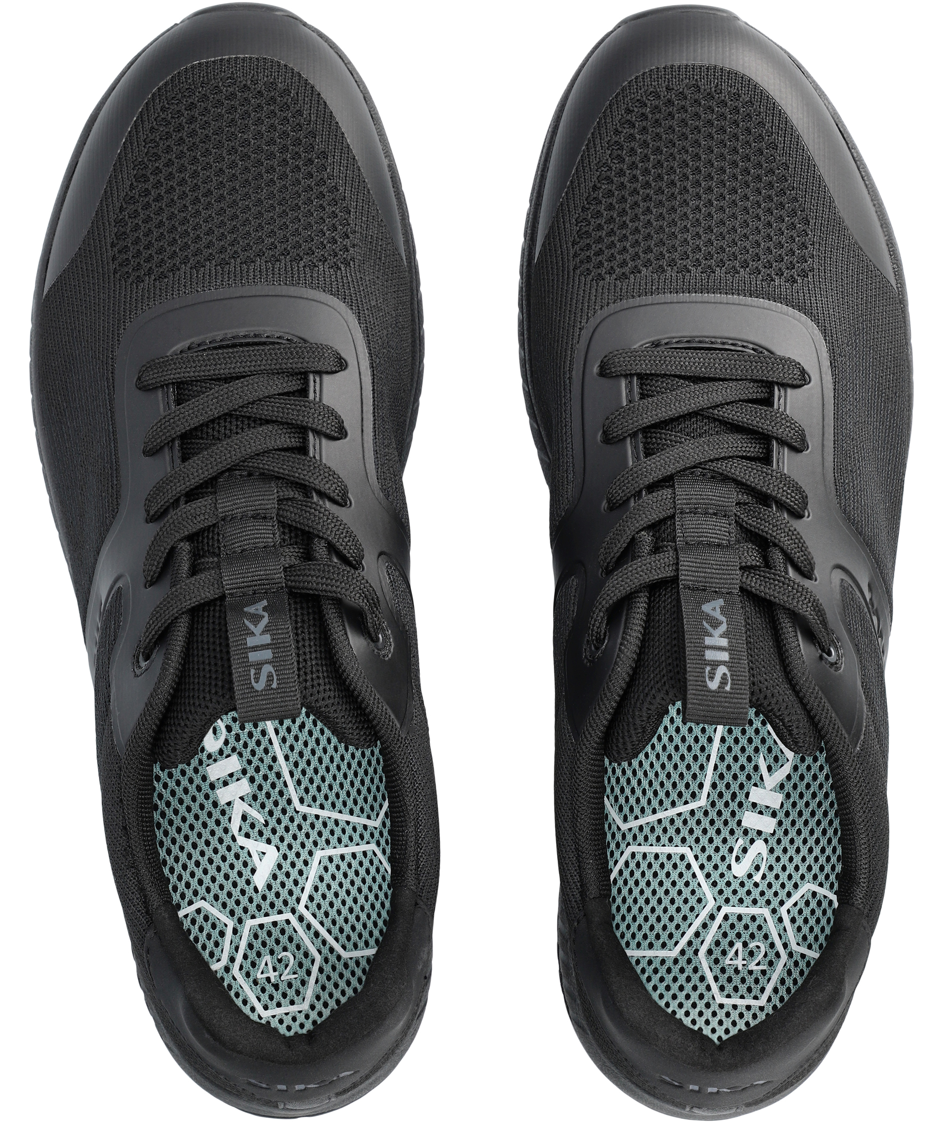 Sika Energy Knit Lace arbejdssko O1 SR, Sort, large image number 2