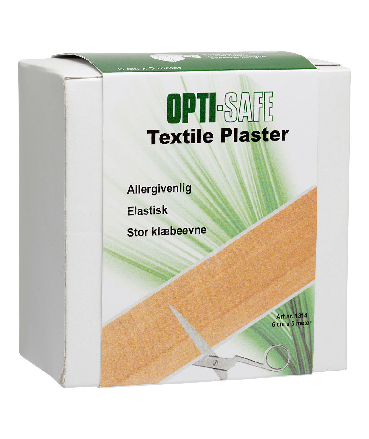 Opti-safe Pflaster Textil 6 cm x 5 m