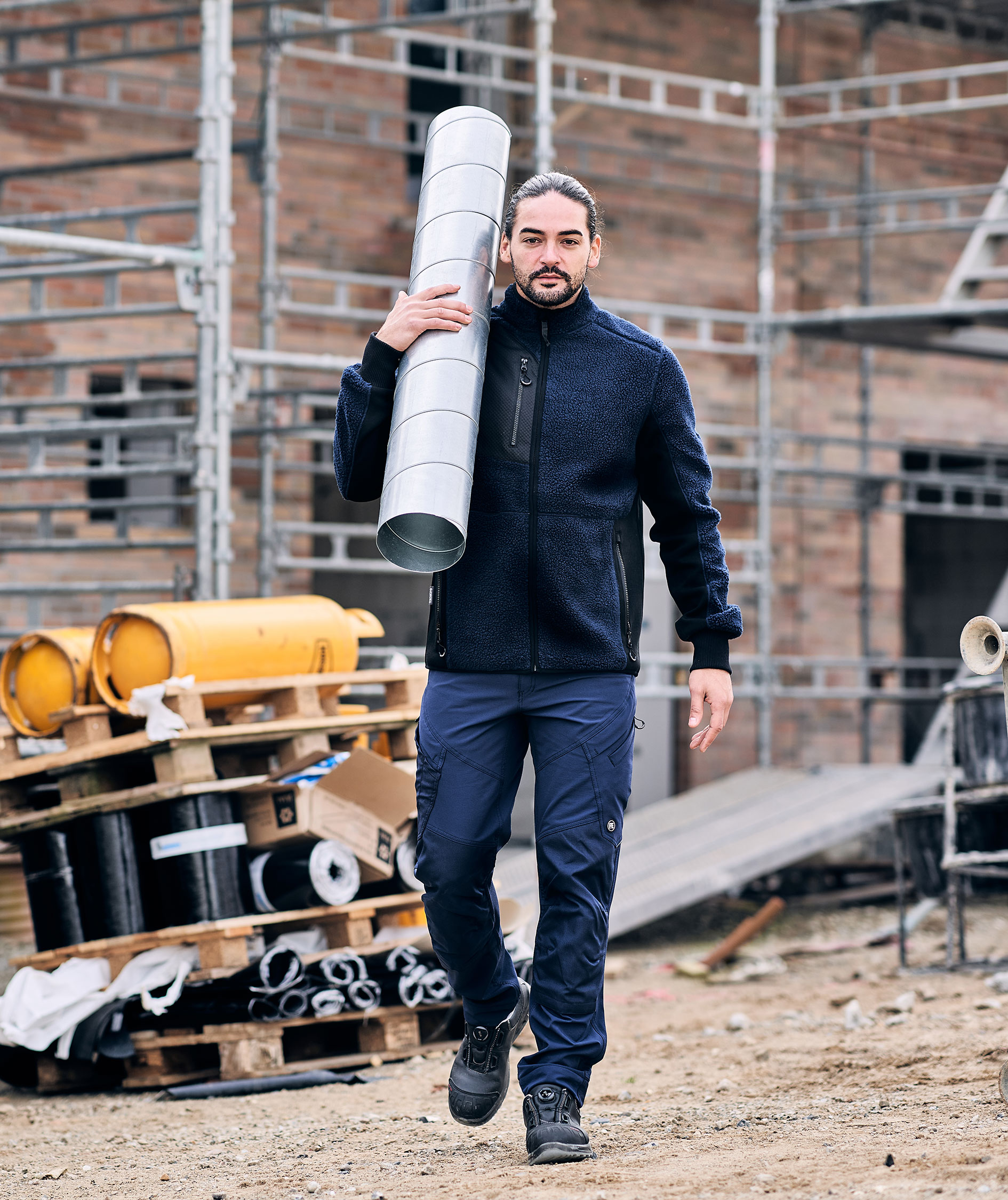 Engel X-treme servicebyxa Full stretch, Blue Ink, large image number 2