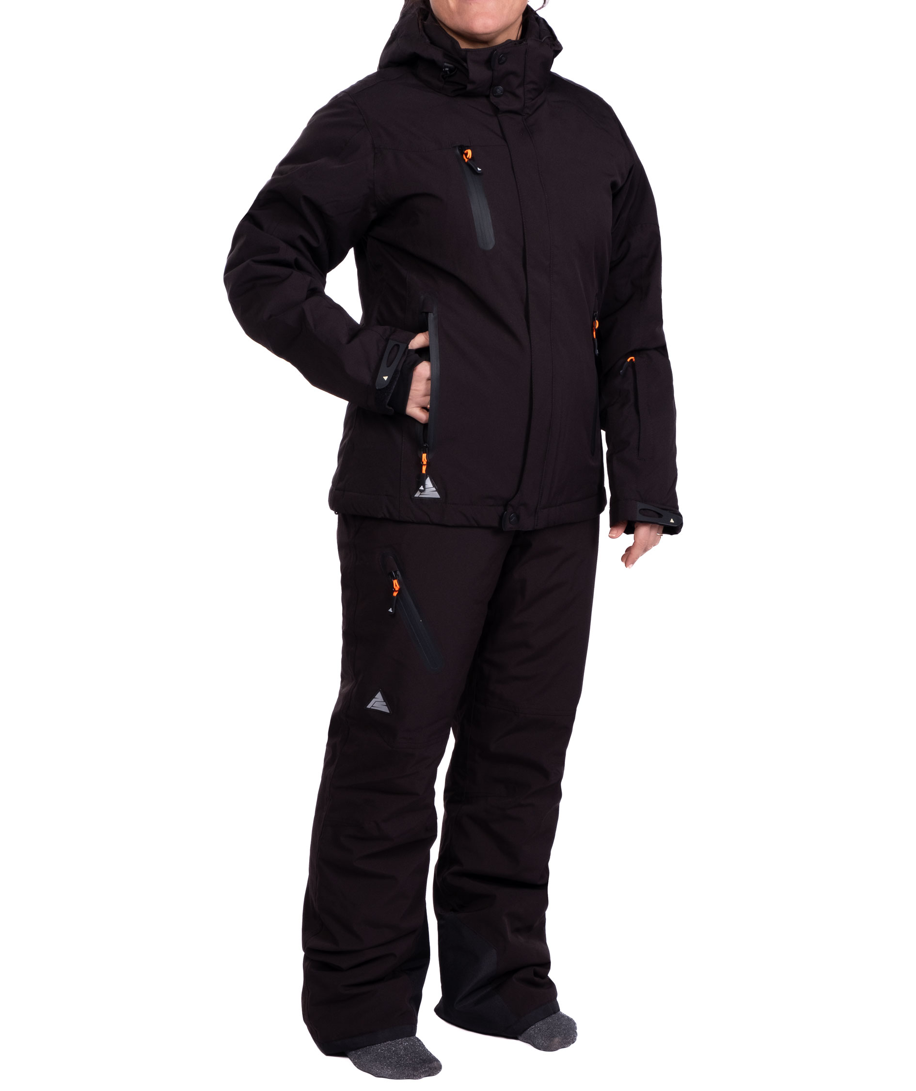 Pitch Stone women's skijacket, Black, large image number 2