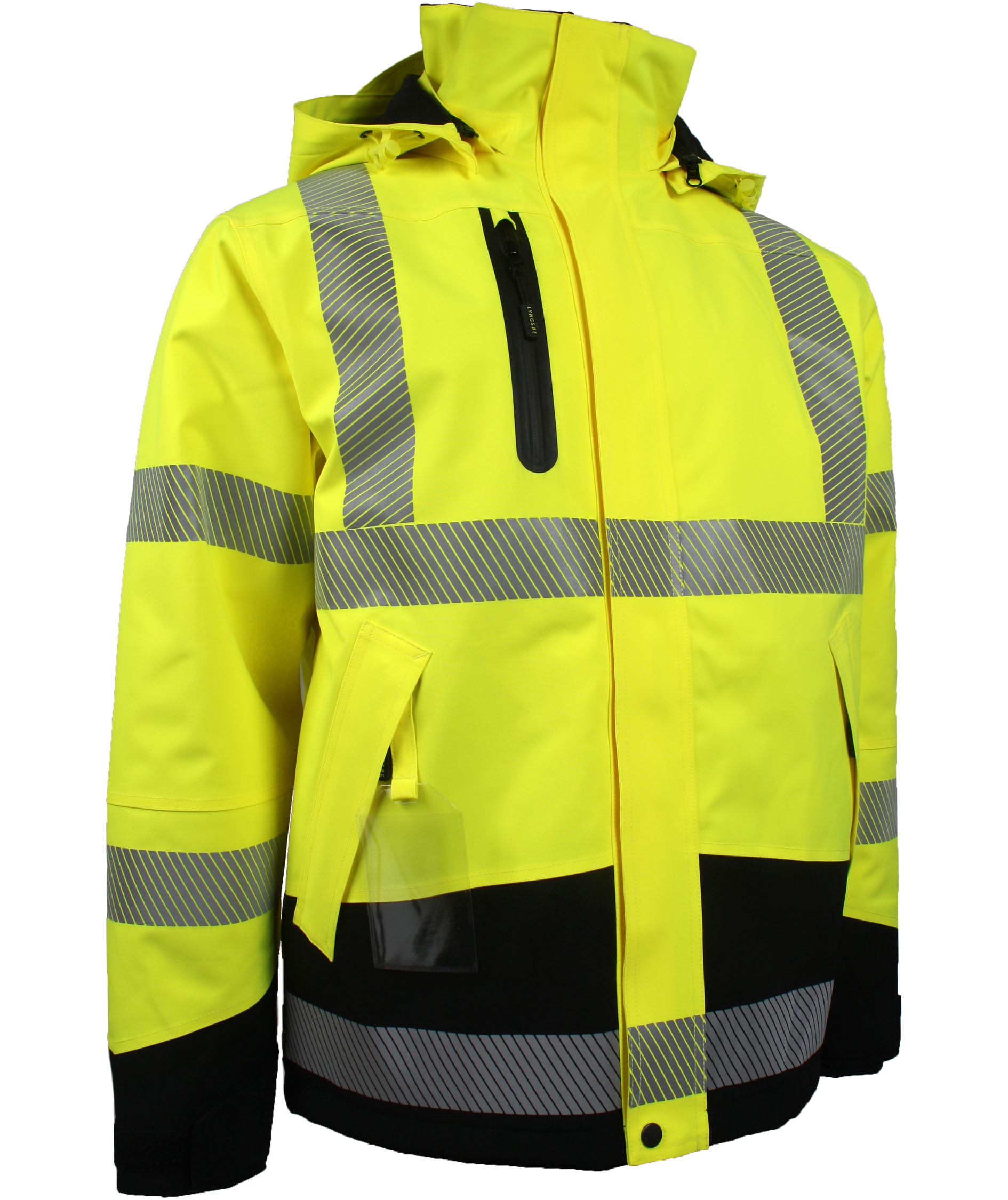 Lyngs&oslash;e Winterjacke full stretch, Hi-vis Gelb/Schwarz