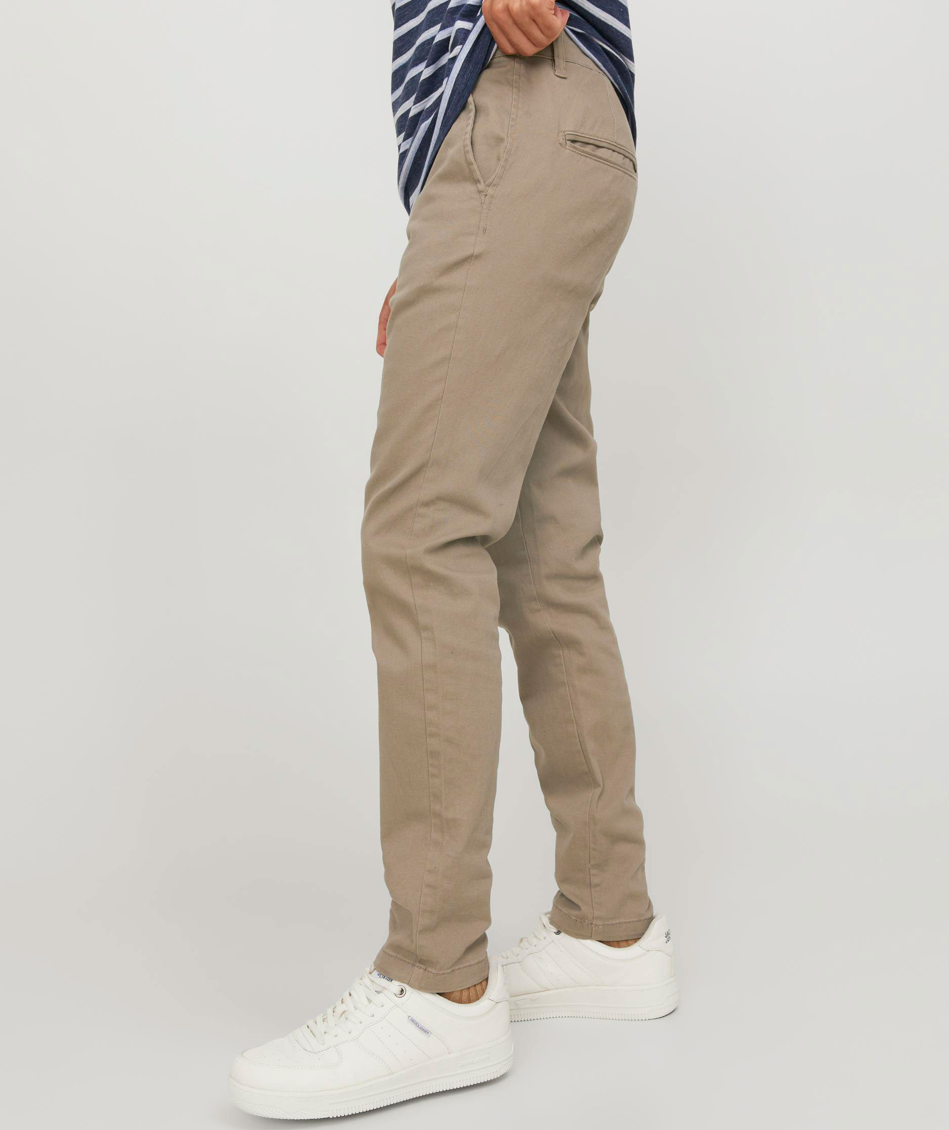 Jack & Jones JPSTMARCO JJDAVE 2-Pak Chinohose, Beige/Navy Blazer, large image number 6