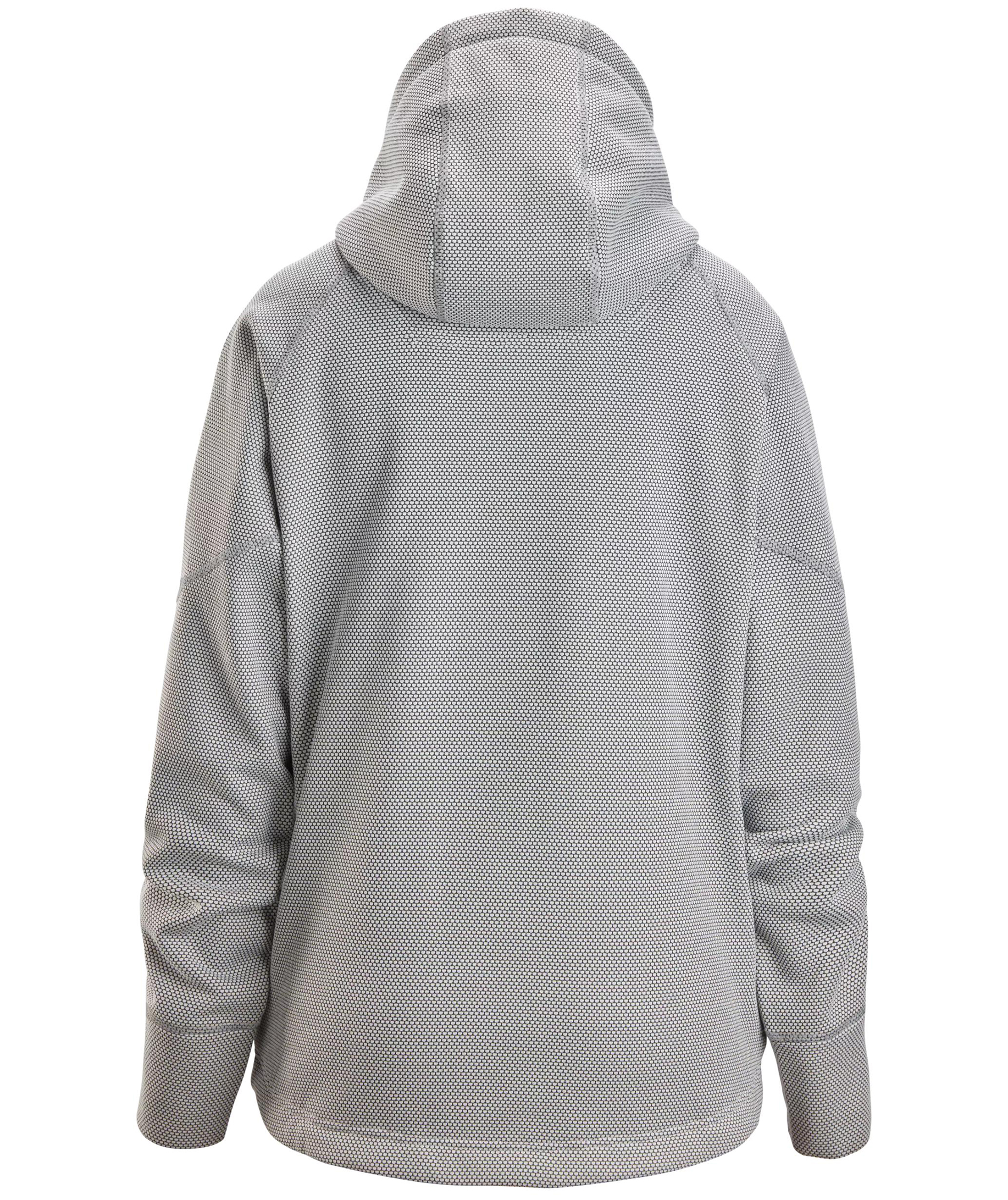 Snickers FlexiWork fleece hoodie 8047 dam, White/black