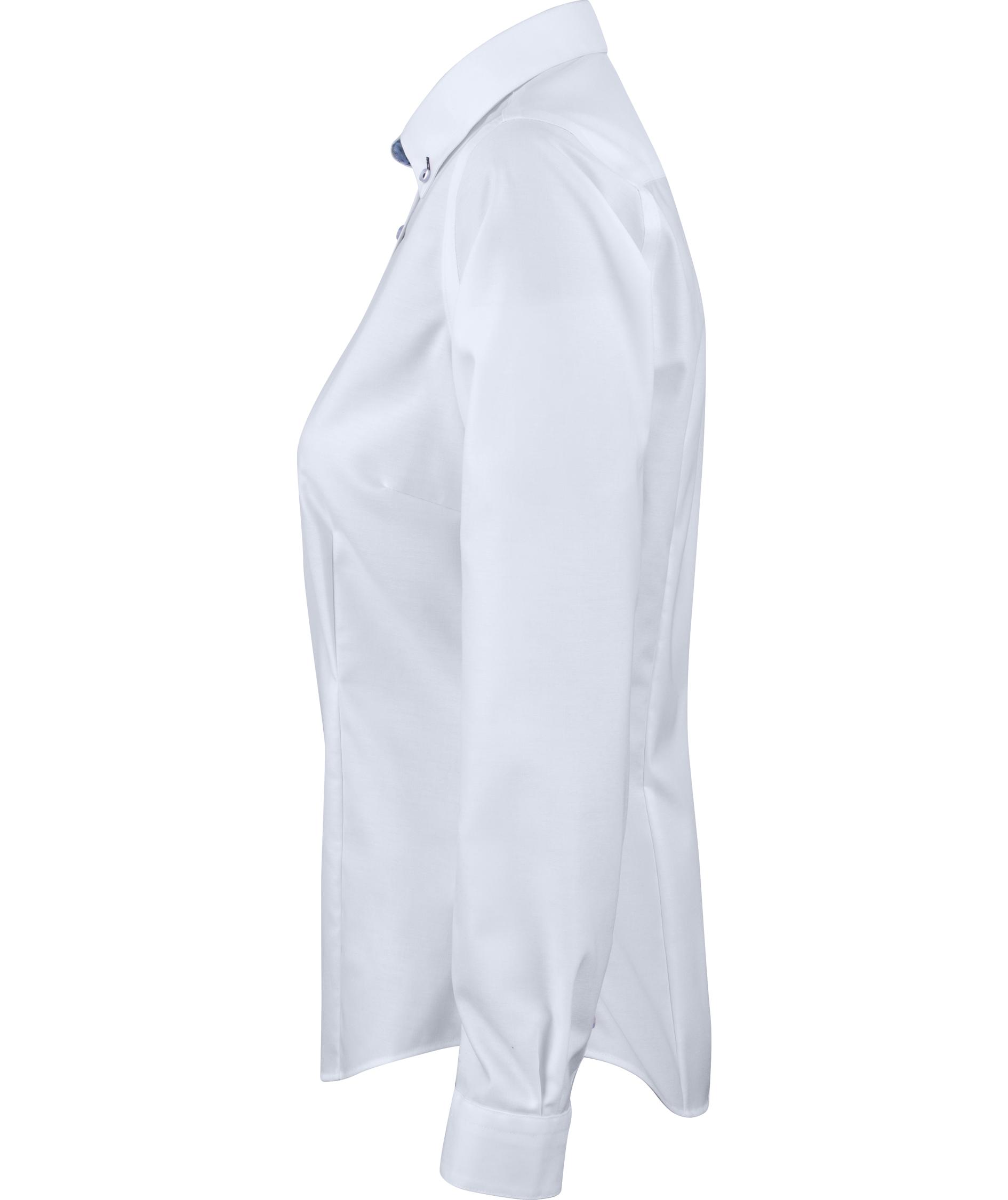 J. Harvest & Frost Red Bow 121 lady fit skjorte, Hvid, large image number 2