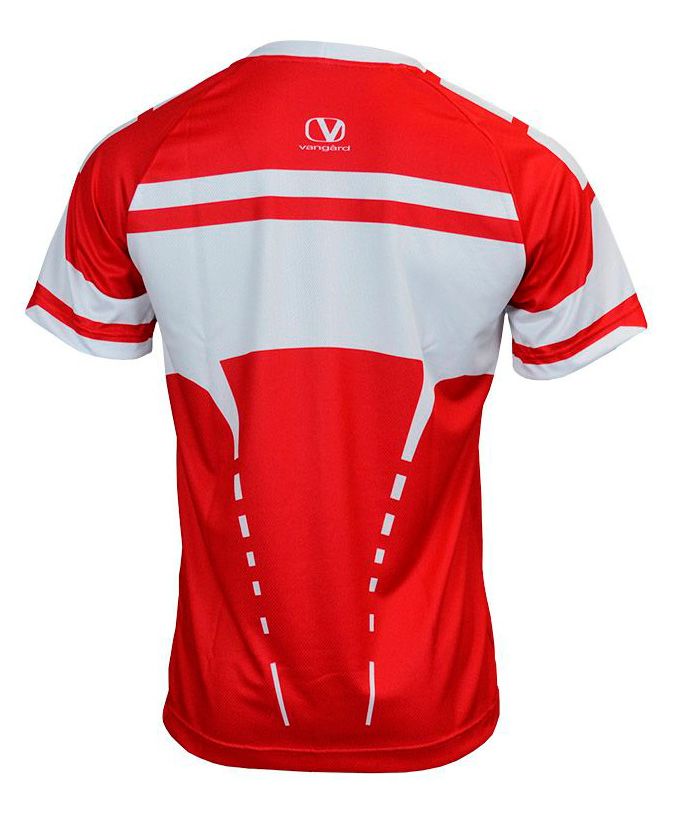 Vang&agrave;rd Team line T-shirt, Rot, large image number 2