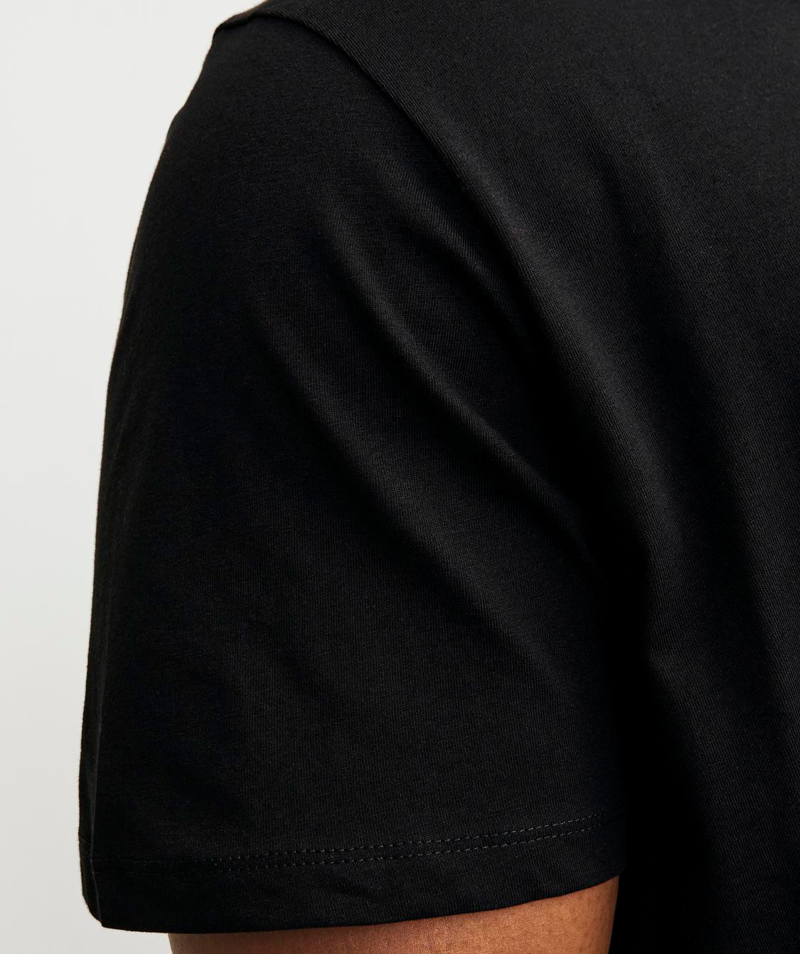 Jack & Jones Plus JJEBRADLEY T-shirt, Black, large image number 4