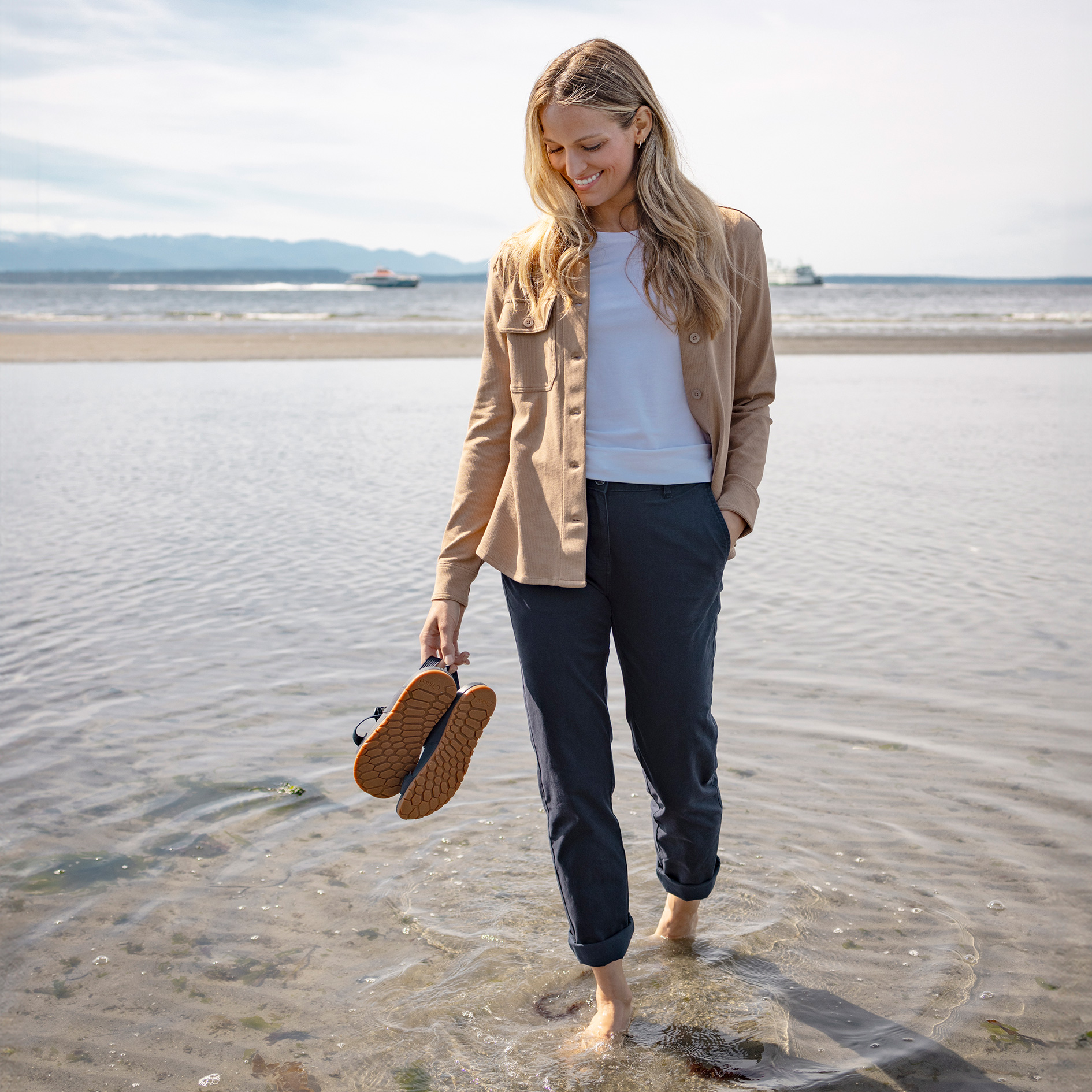 Cutter & Buck Advantage Leisure women's shirt, Khaki