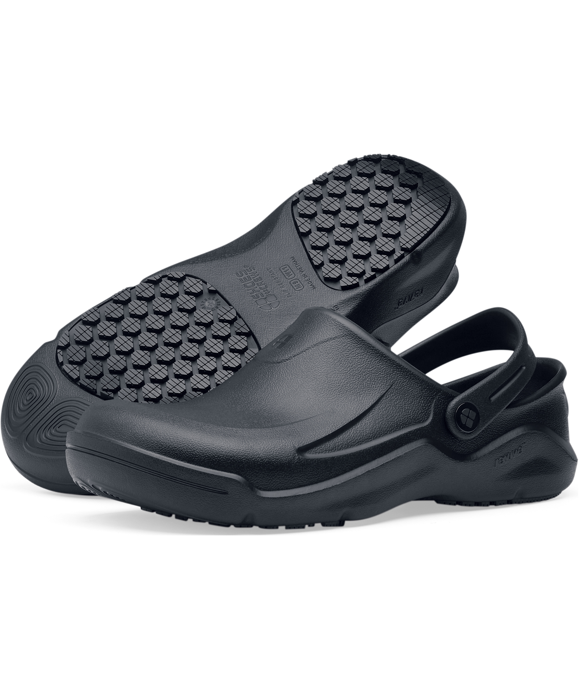 Shoes For Crews Zinc ll clogs med helreim, Svart, large image number 7
